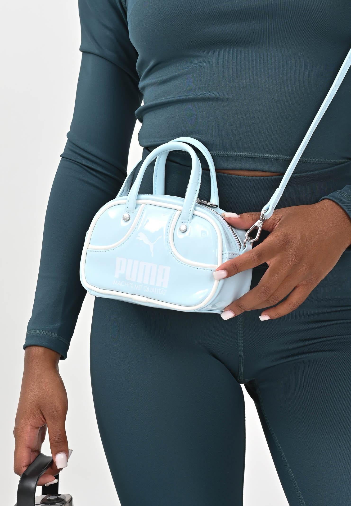 PUMA Borsa a mano 1976 Micro 1 L azzurra da donna 091824 05 PUMA