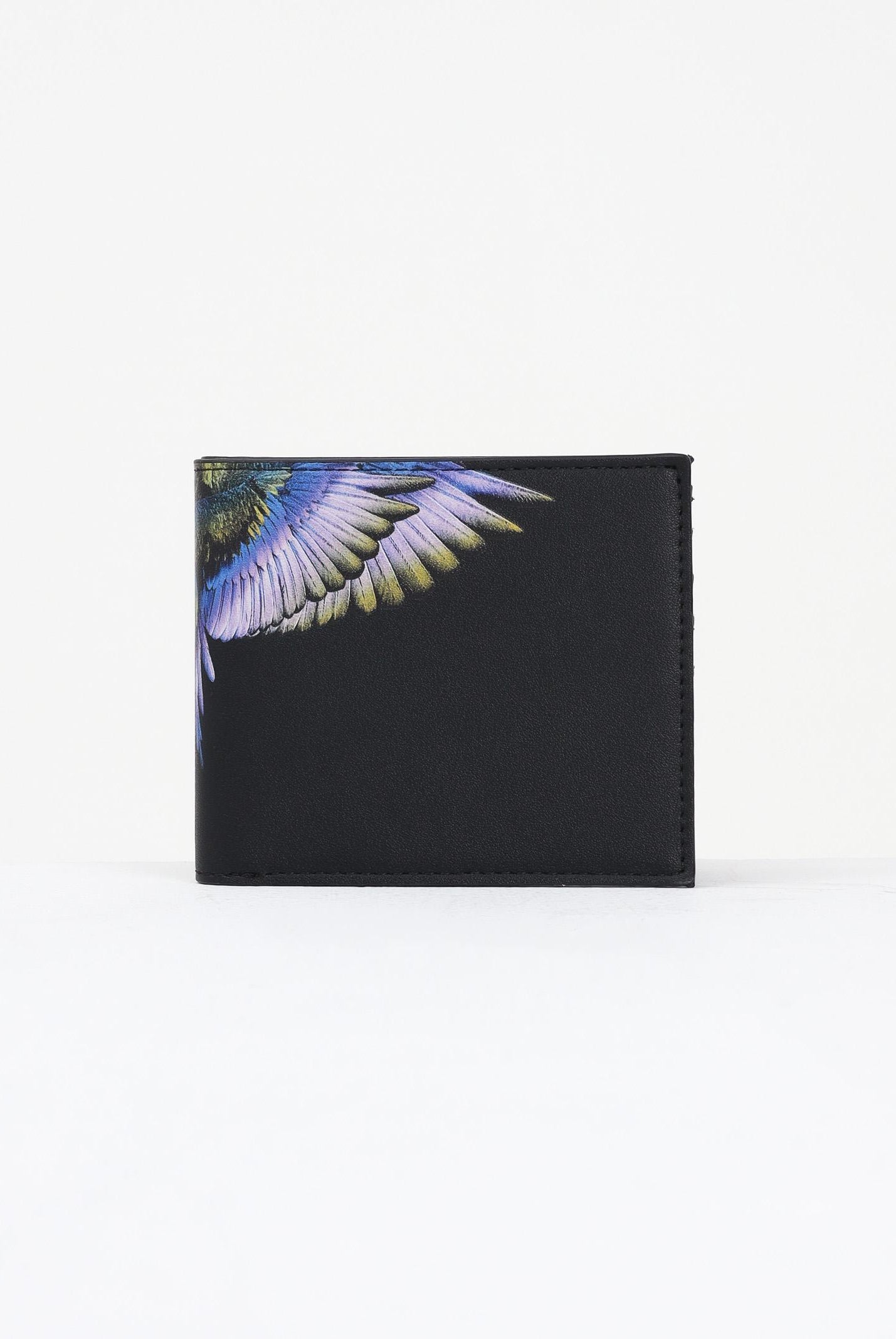 MARCELO BURLON COUNTY OF MILAN Portafogli nero da uomo con stampa COMAF250178 MARCELO BURLON COUNTY OF MILAN