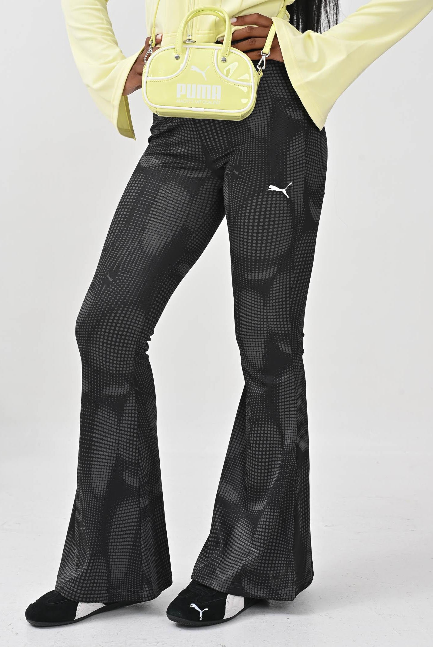 PUMA Leggings a zampa DARE TO nero da donna 632147 01 PUMA