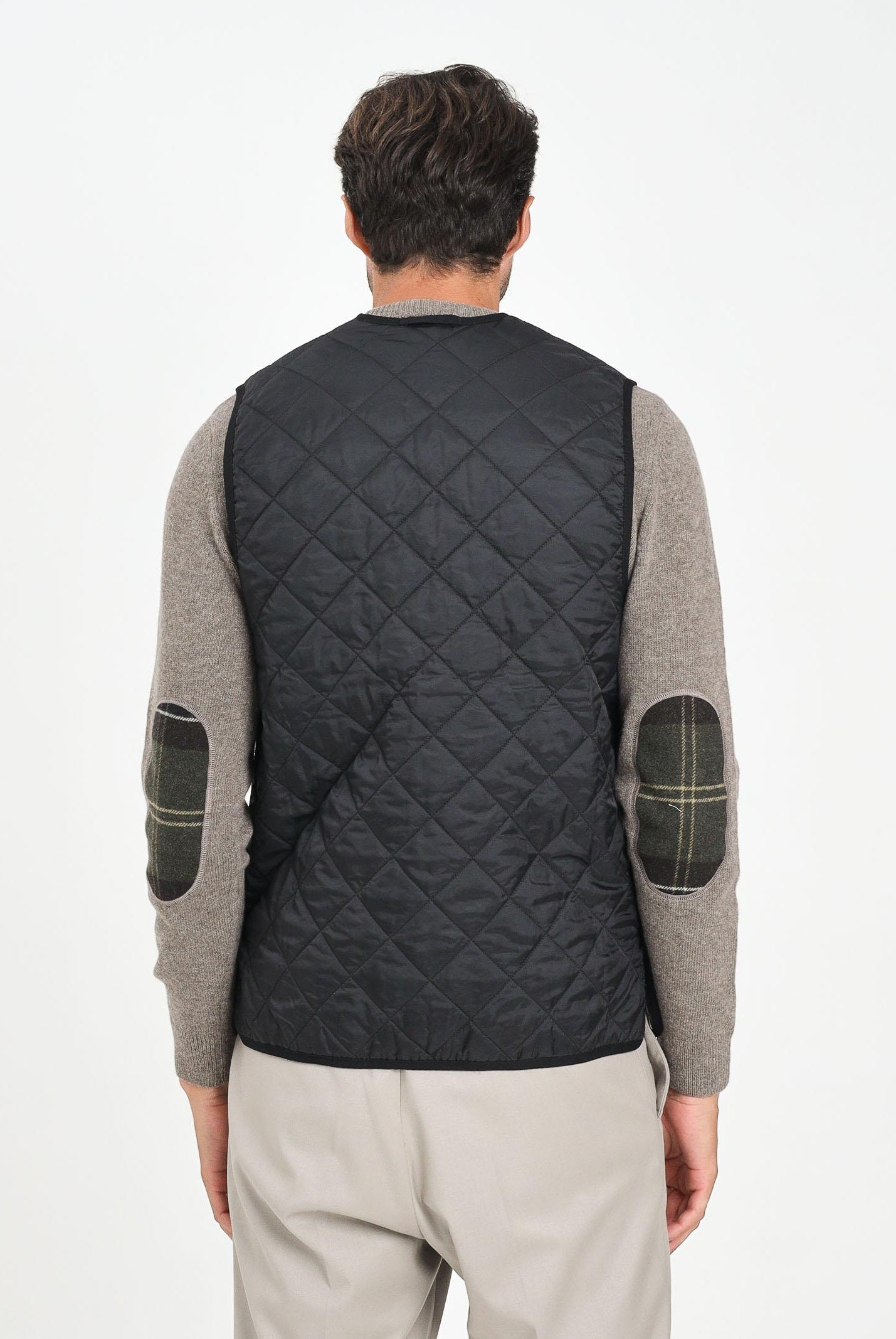 BARBOUR Smanicato nero da uomo compatibile come interno per il giubbotto Bedale 252MMLI0001 BK91 BARBOUR