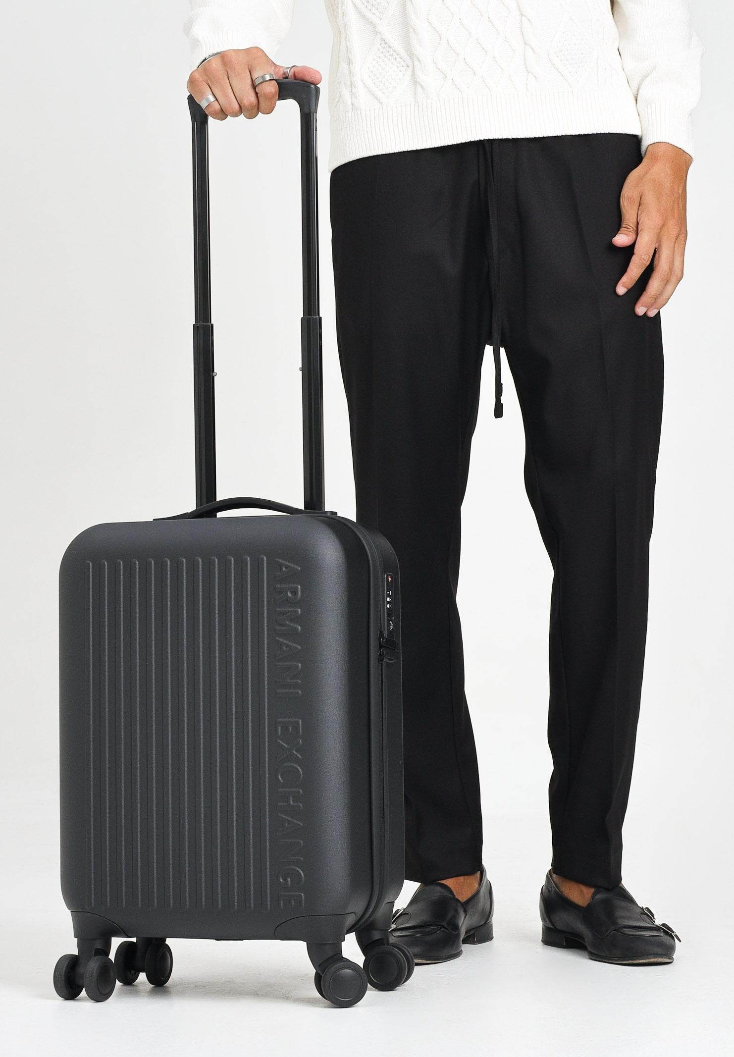 ARMANI EXCHANGE Trolley nero per uomo e donna XM000899AF13793 UC001 ARMANI EXCHANGE