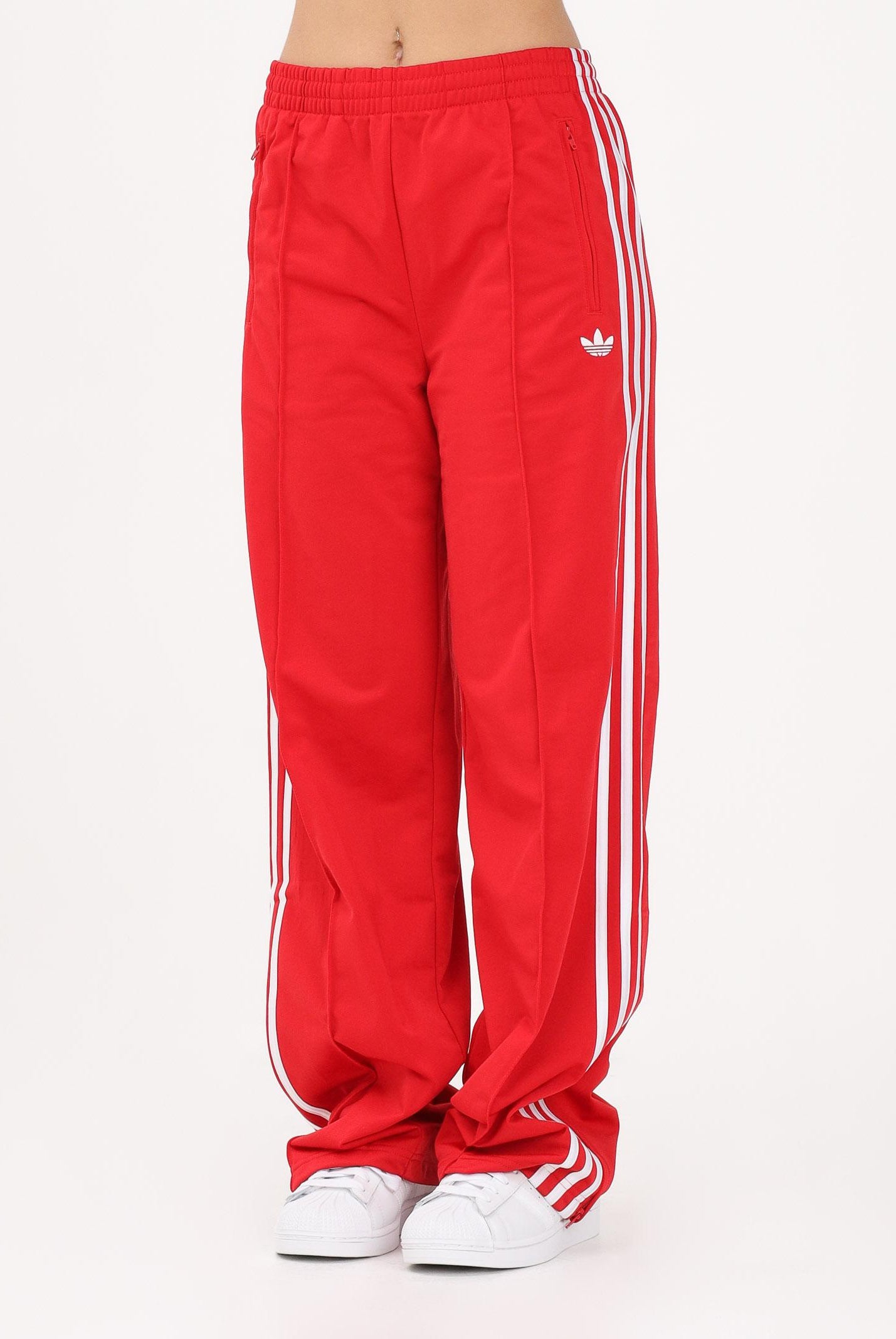 ADIDAS ORIGINALS Pantalone sportivo LOOSE FIREBIRD rosso da donna KG3703 . ADIDAS ORIGINALS