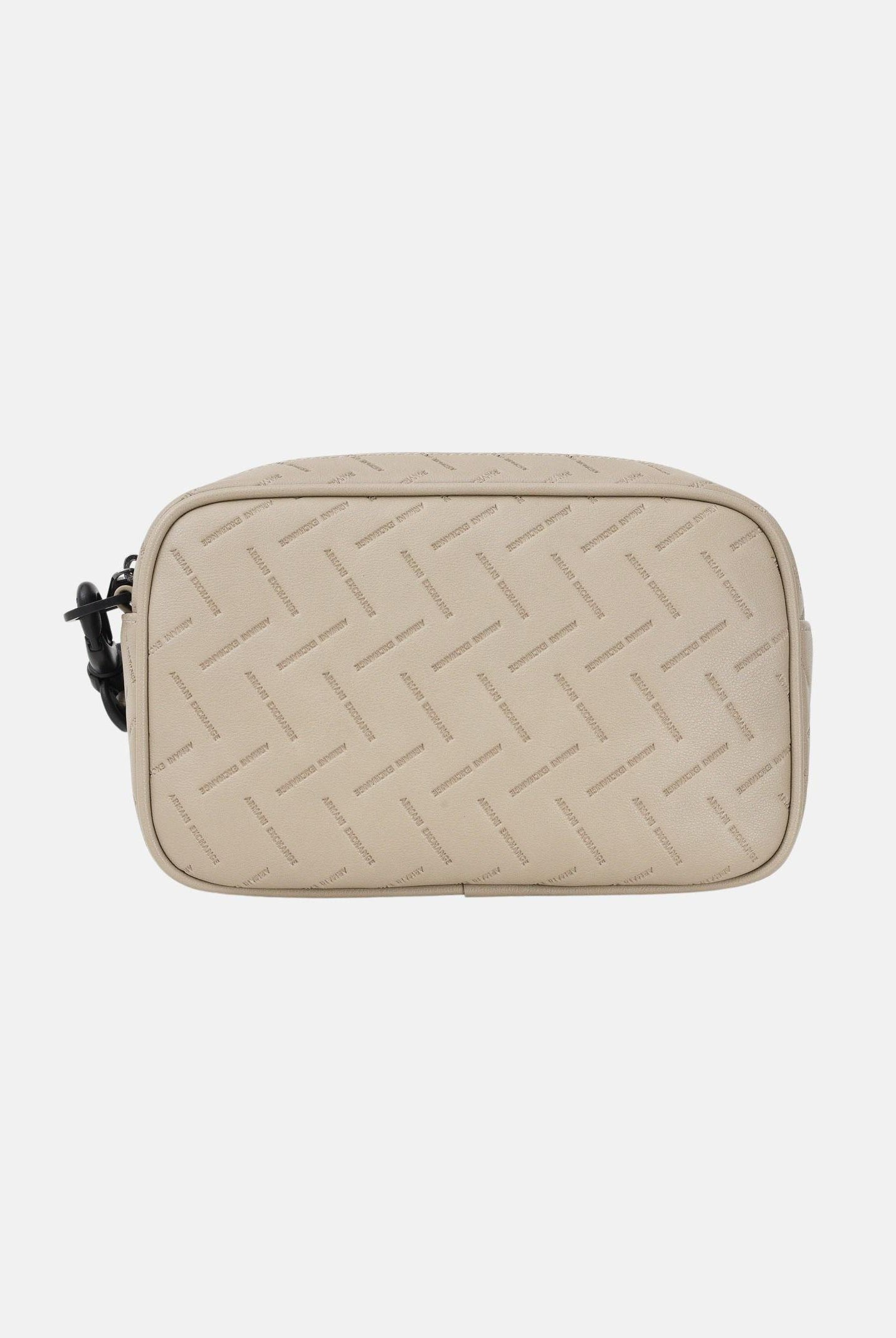 ARMANI EXCHANGE Pochette beige da uomo con logo all-over XM002600AF22652 U6229 ARMANI EXCHANGE