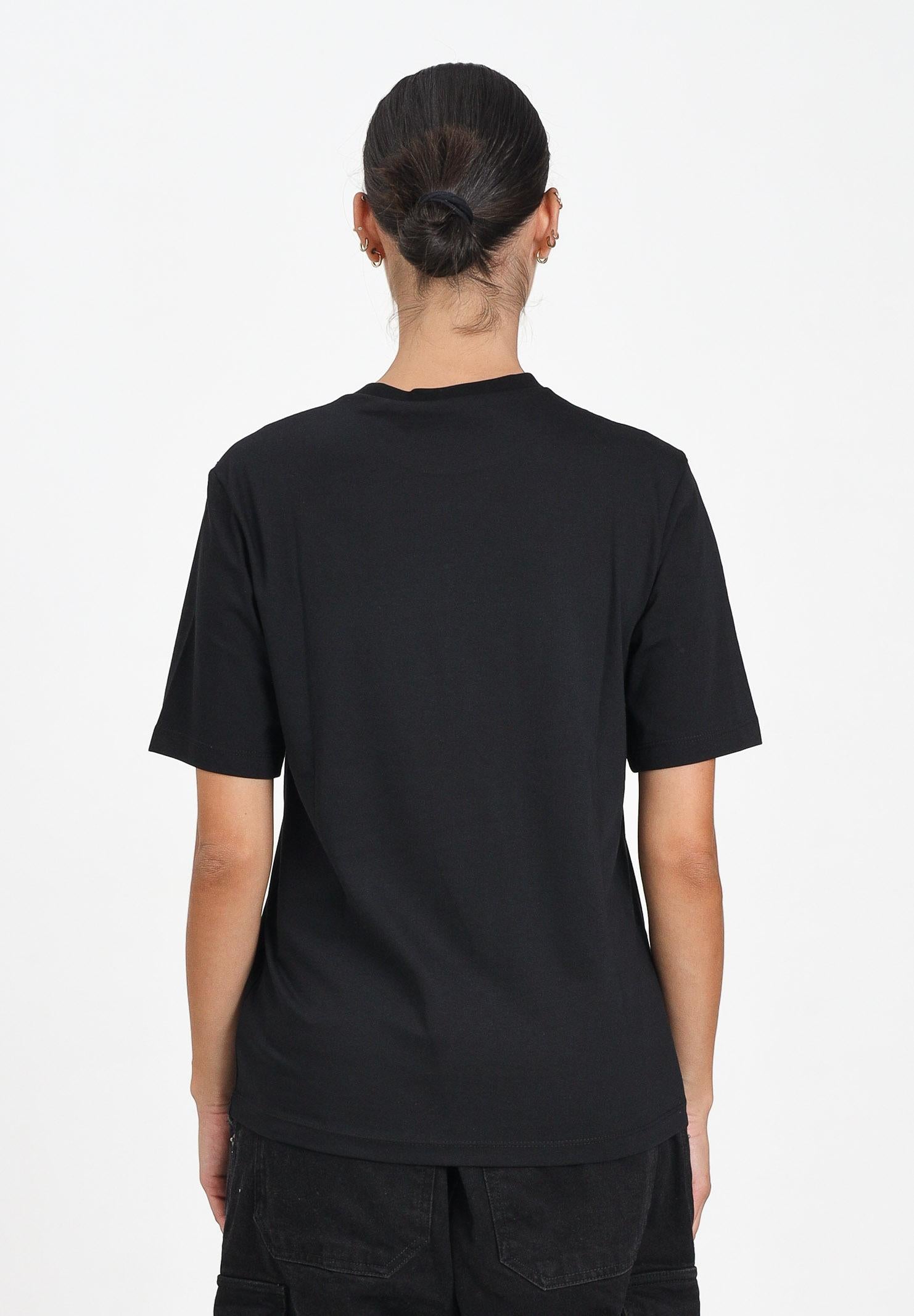 MARNI T-shirt a manica corta nera per donna, ragazzi e bambini con stampa logo M01601M00RF 0M900 MARNI