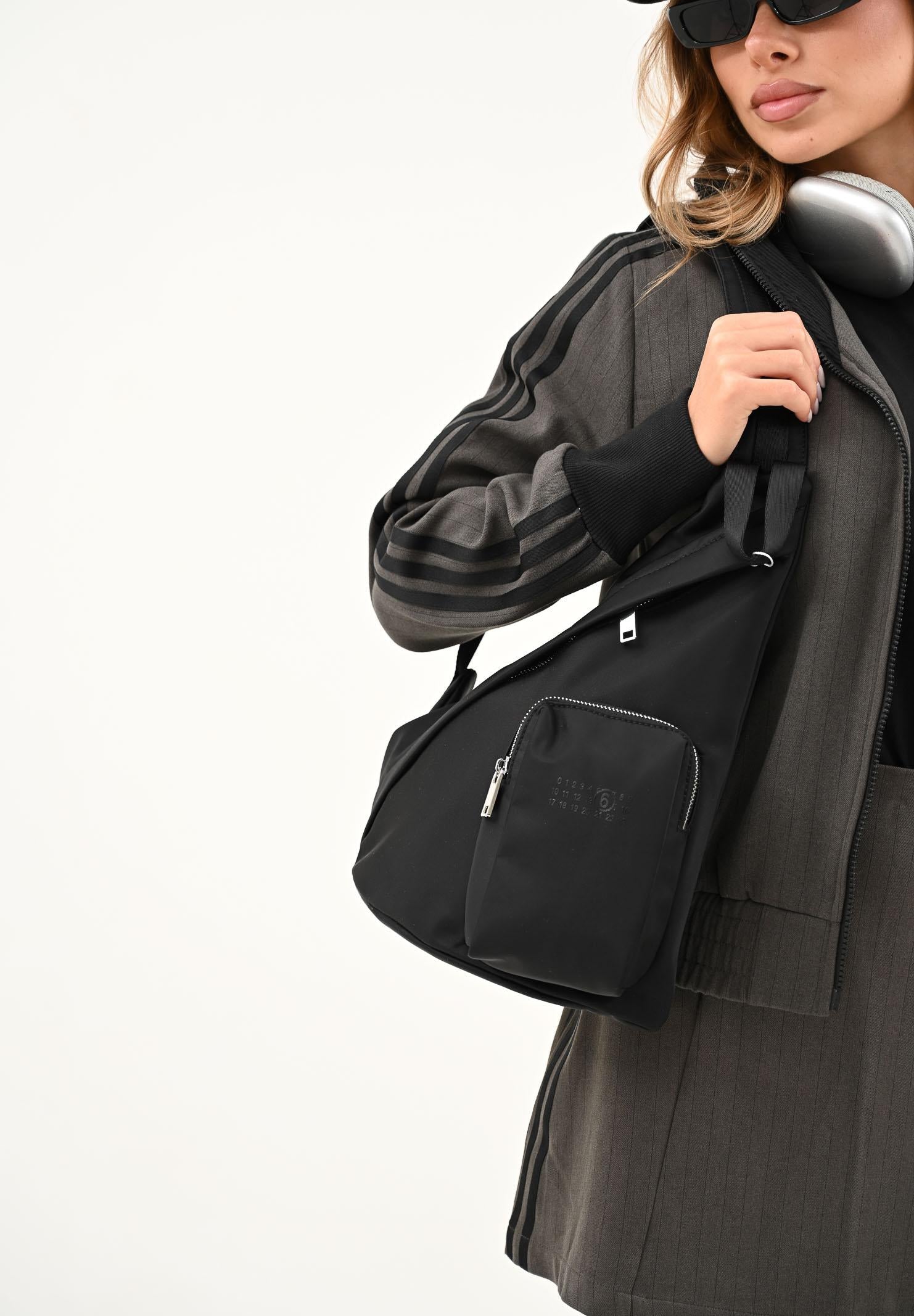 MAISON MARGIELA Borsa Japanese Sling Bag nera da donna M60820P6416 T8013 MAISON MARGIELA