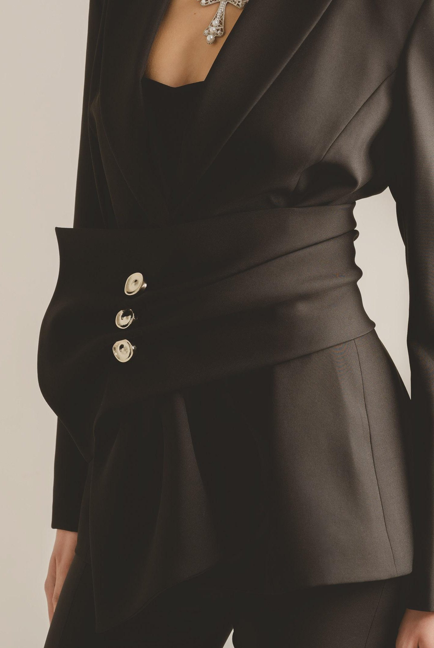 SANTAS Giacca ALLURE nera da donna PV2622 NE SANTAS