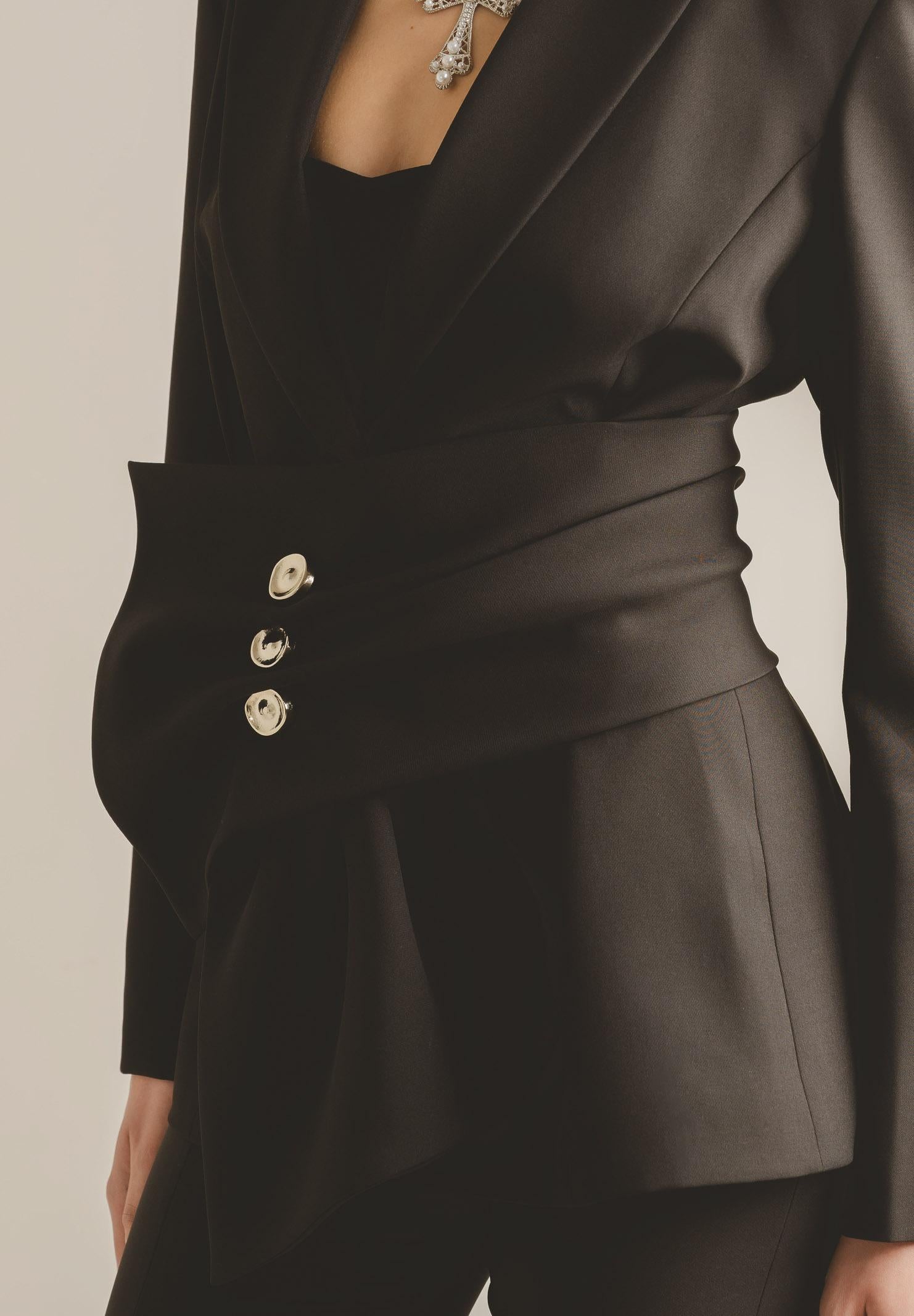 SANTAS Giacca ALLURE nera da donna PV2622 NE SANTAS