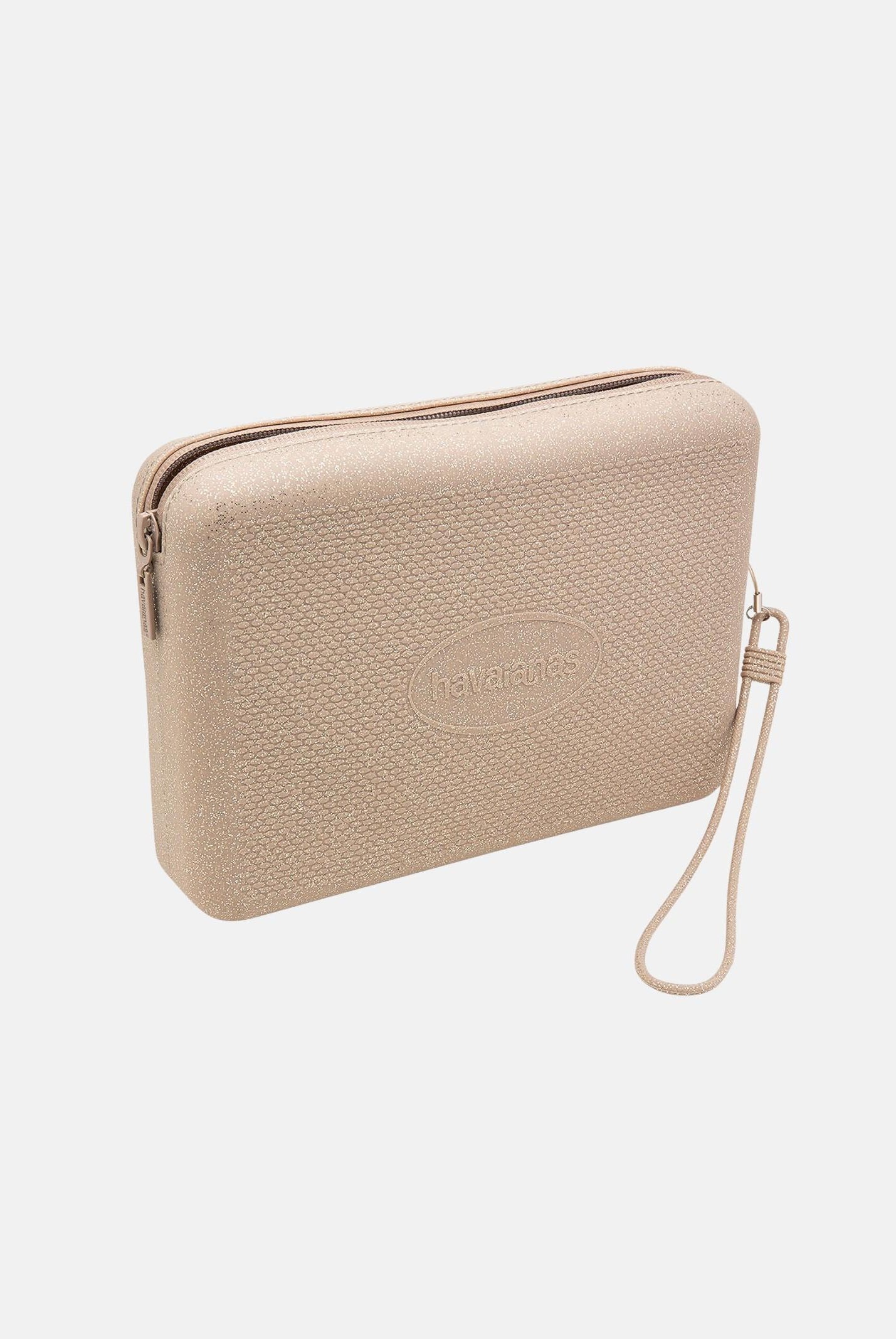 HAVAIANAS Pochette Havaianas Necessaire Da Spiaggia Glitter oro da donna 4147274 0570 HAVAIANAS