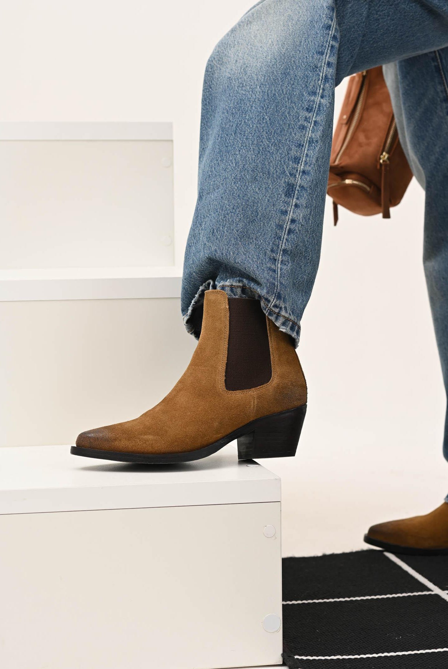 BLAUER Stivaletto TEXANO ALICE02-SUE cognac da donna F5ALICE02SUE COG BLAUER