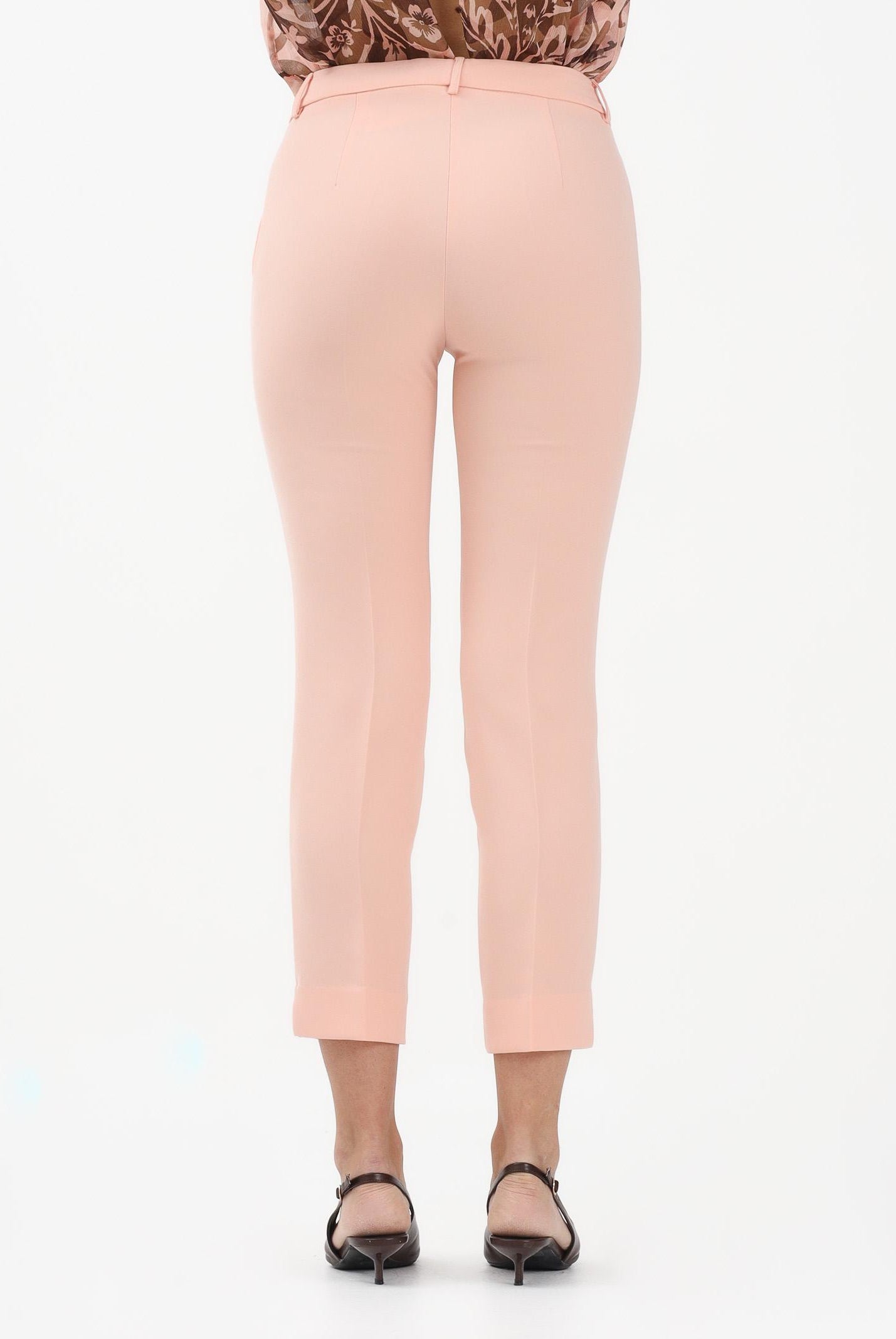 SIMONA CORSELLINI Pantalone elegante rosa da donna P26CPPA02803 V0697 SIMONA CORSELLINI