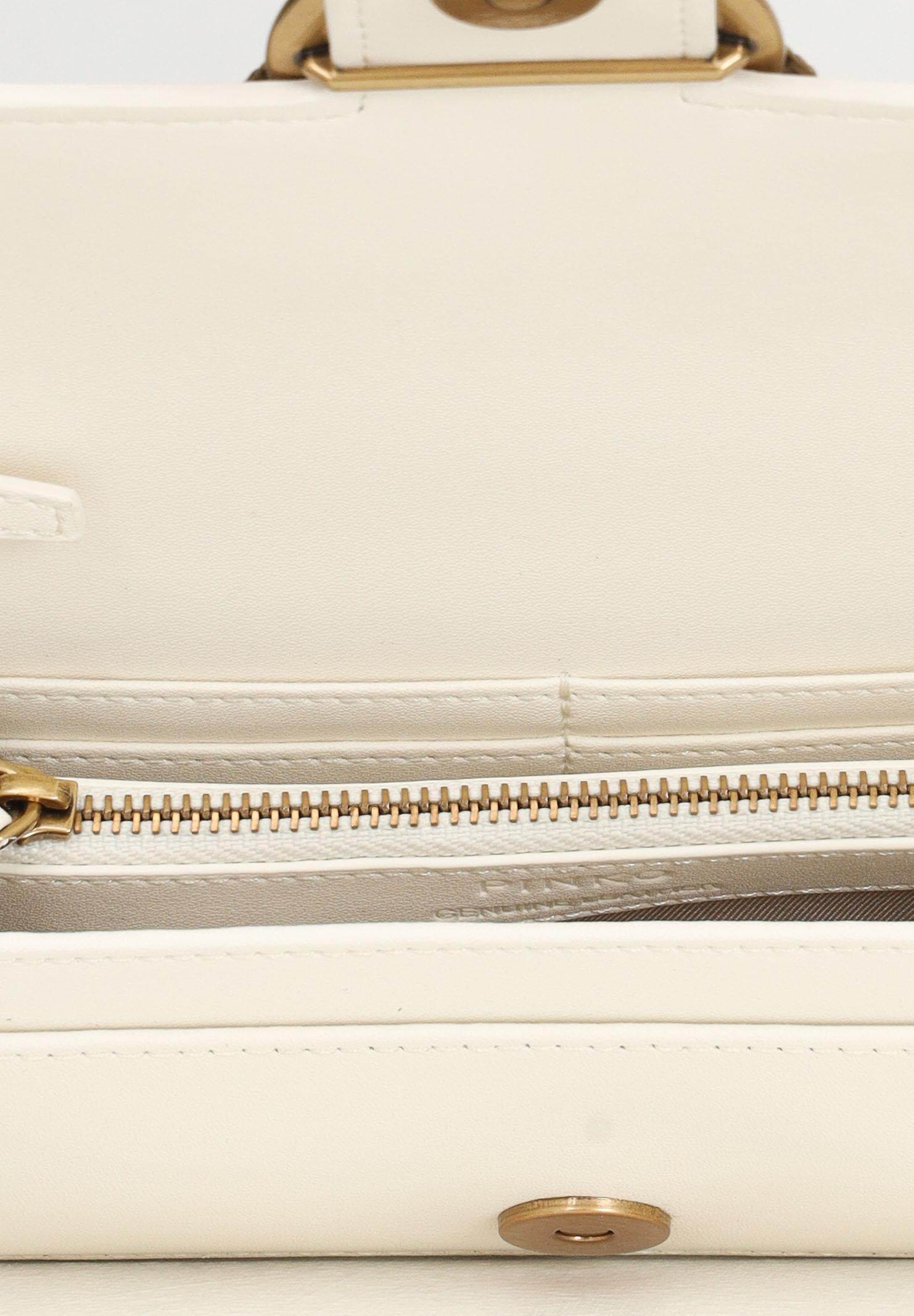PINKO Pochette Love Bag panna da donna 100062A0F1 Z14Q PINKO