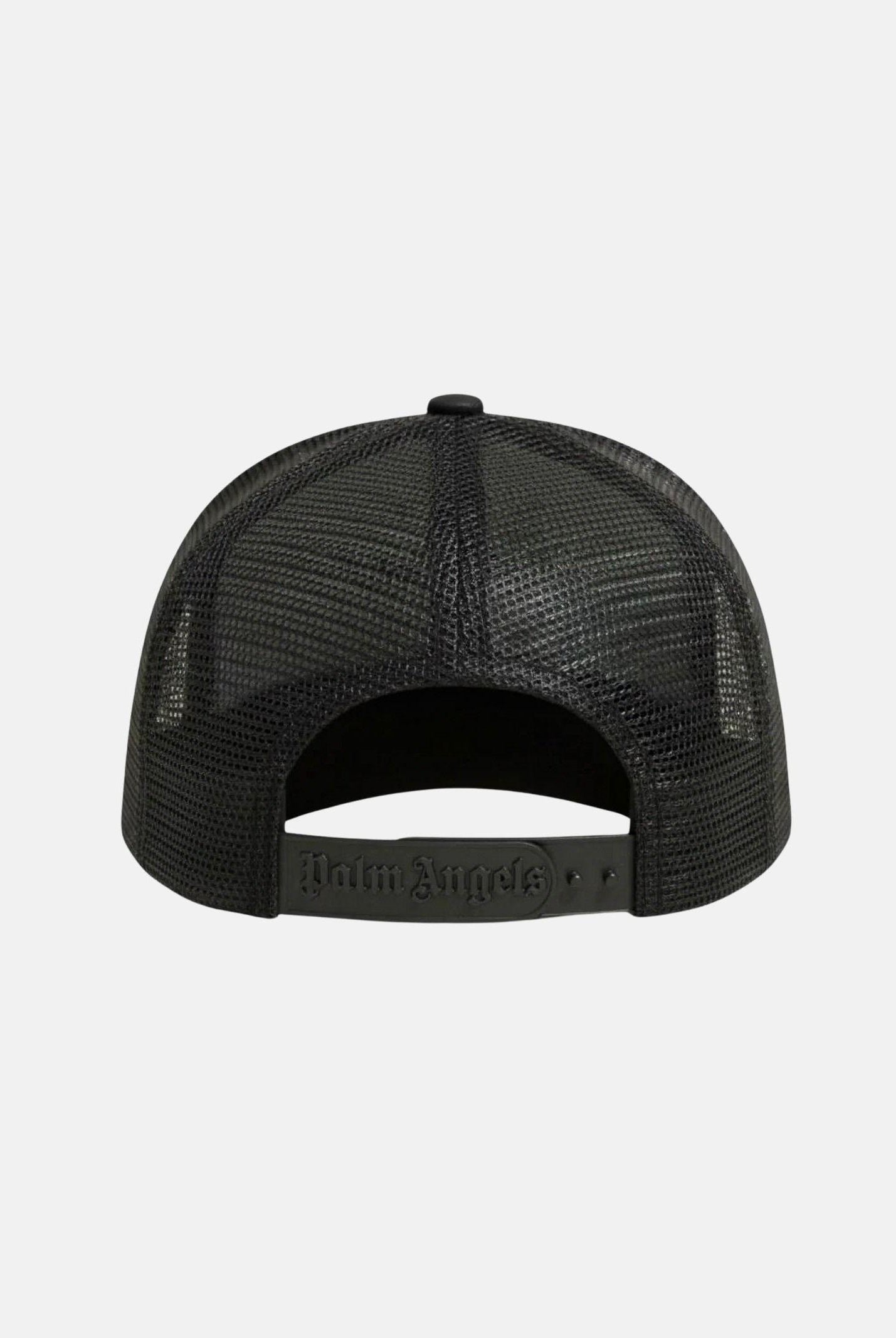 PALM ANGELS Cappello con visiera bianco e nero per uomo e donna con logo BK00CMZ0988 1 PALM ANGELS