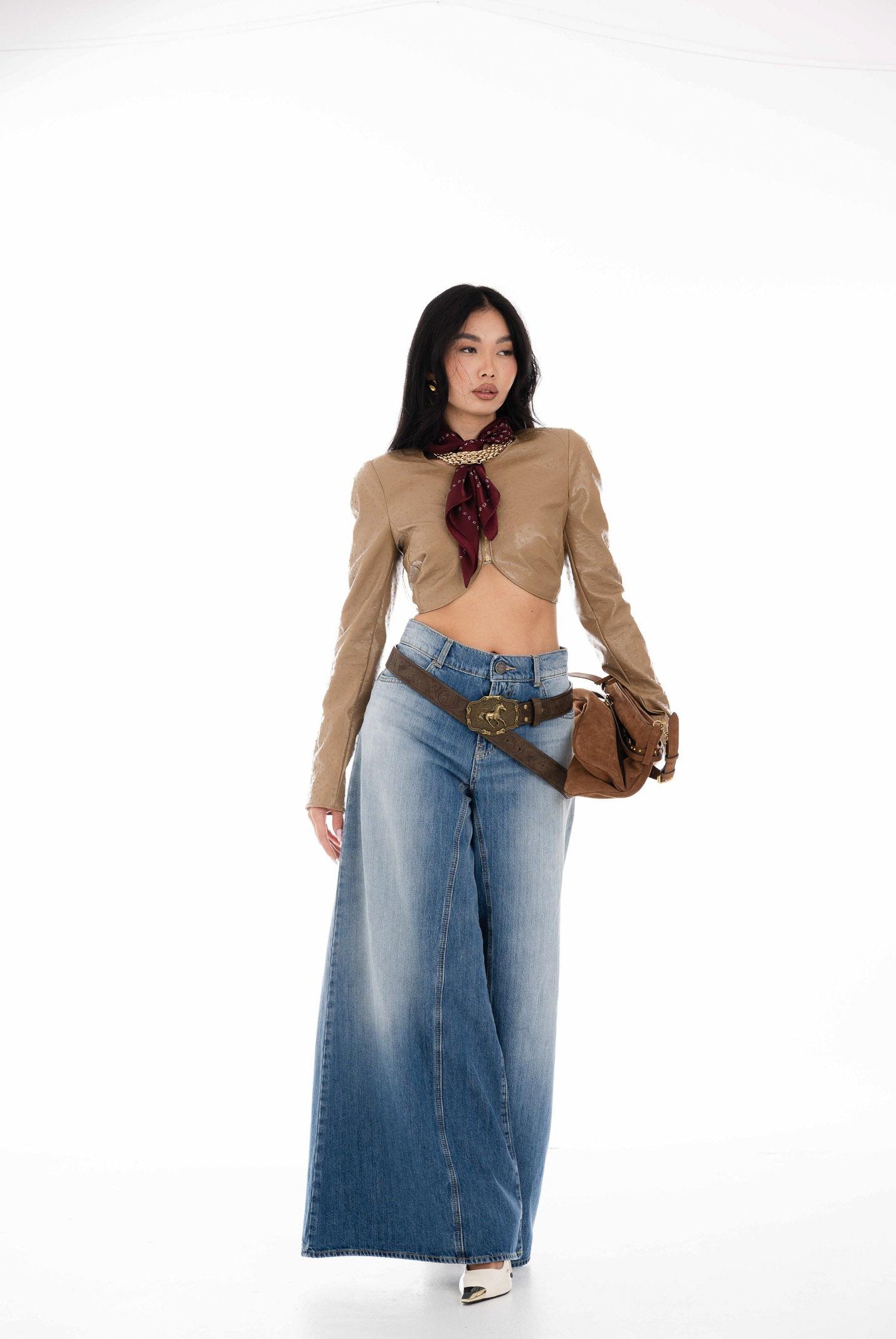 PINKO Jeans WINONA in denim medio da donna 106228A323 PJO PINKO