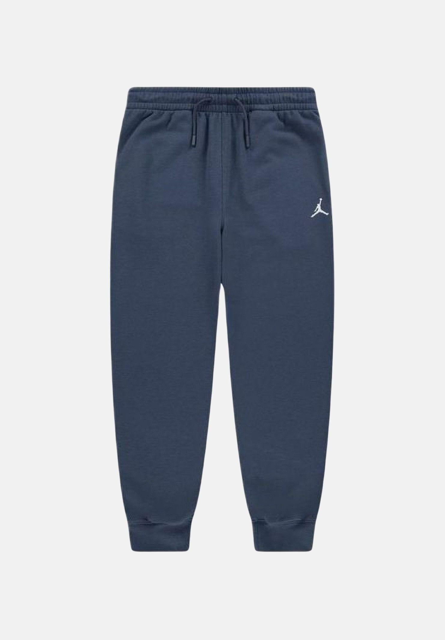 JORDAN Pantalone sportivo blu per bambino e bambina con ricamo Jumpman 95F119 0A2 JORDAN