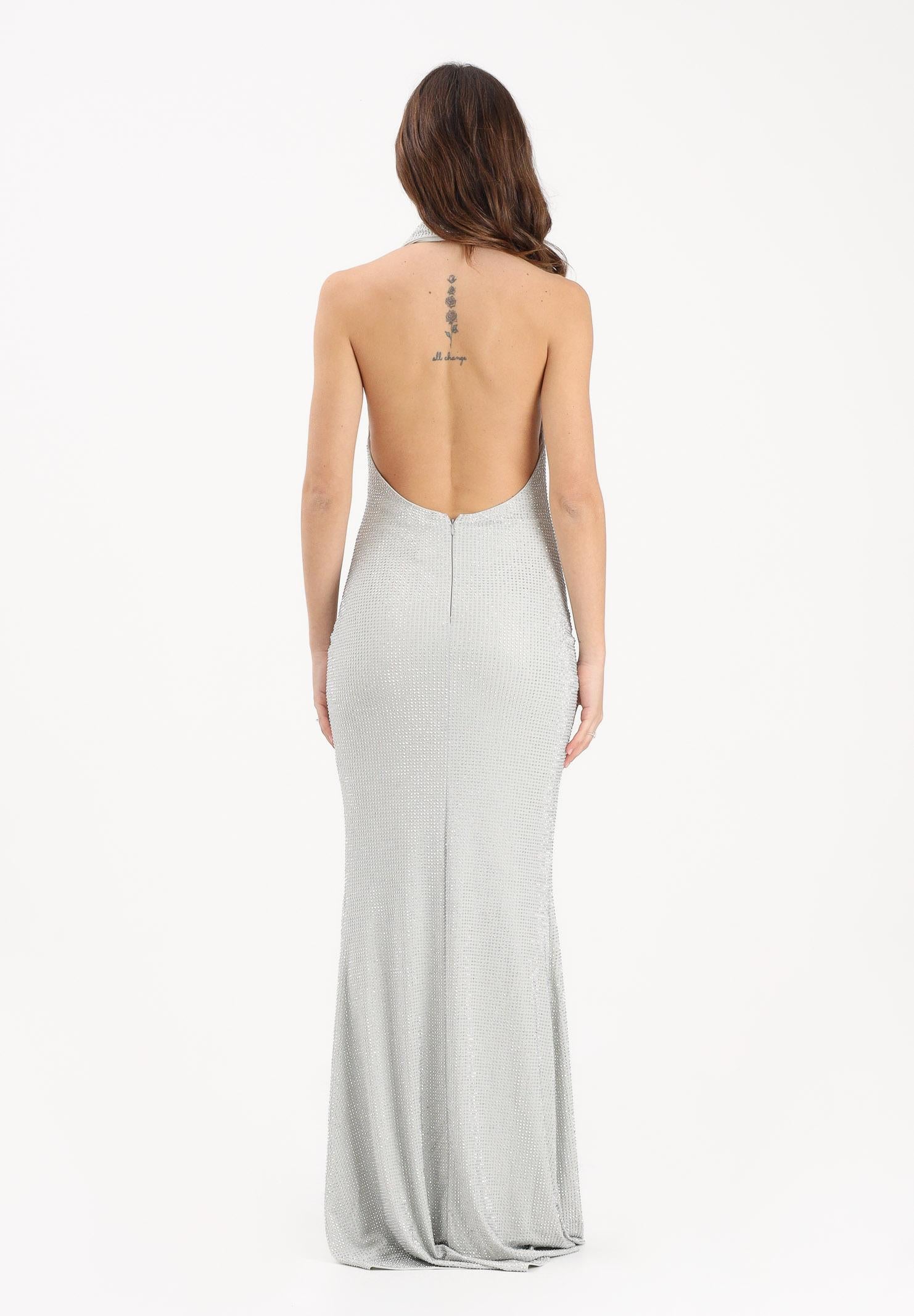 TWENTY FOURHAITCH Abito lungo Kuta grigio da donna A0123ARG62P AR TWENTY FOURHAITCH