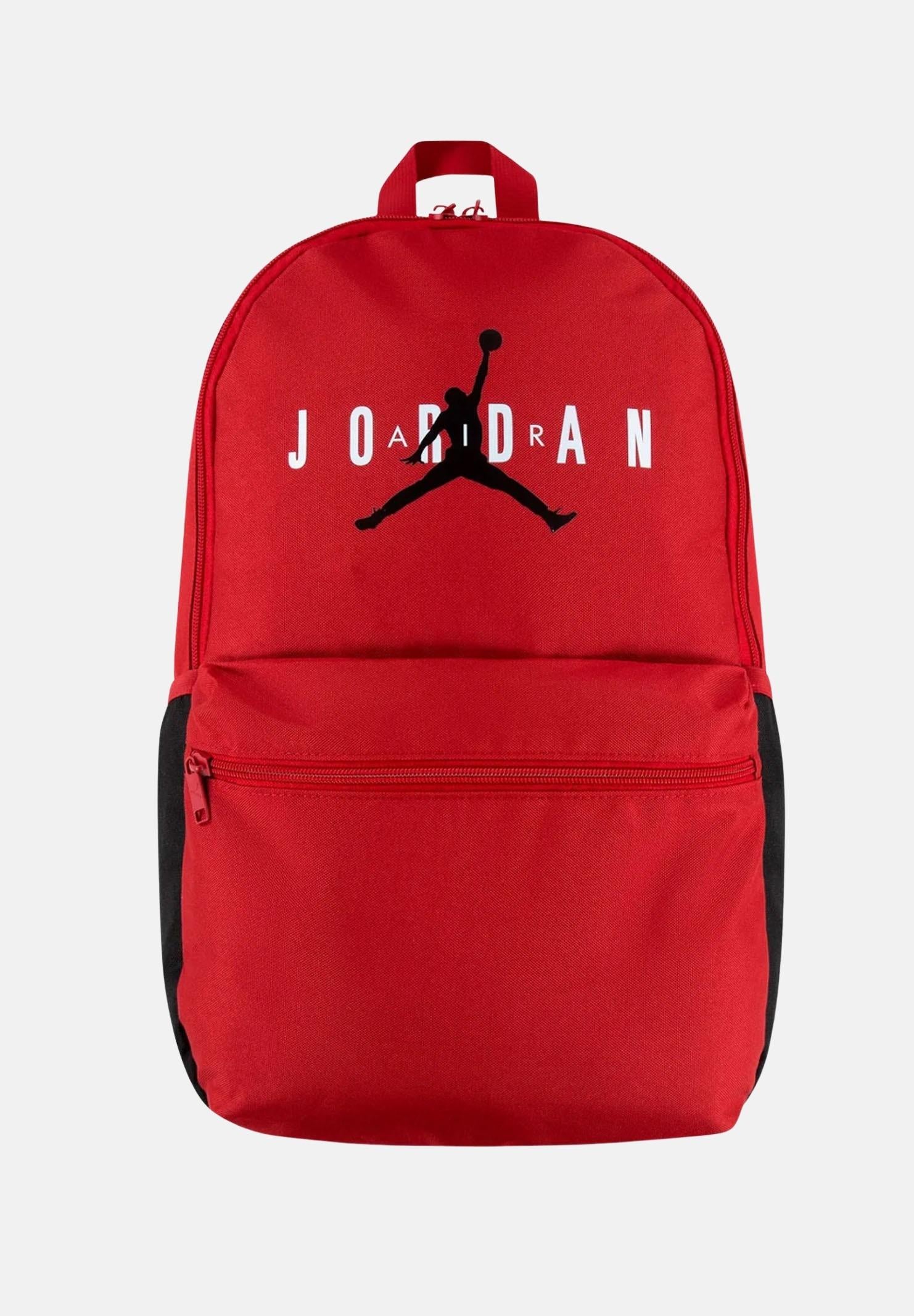 JORDAN Zaino rosso per bambino e bambina con stampa logo MA0880 R78 JORDAN