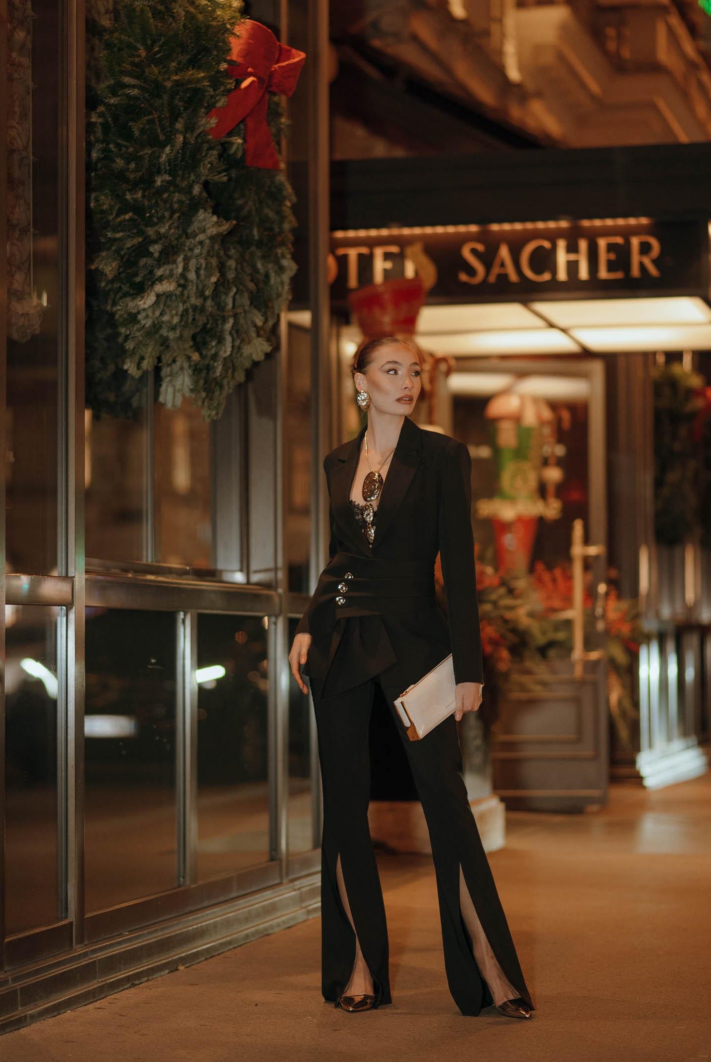 SANTAS Giacca ALLURE nera da donna PV2622 NE SANTAS