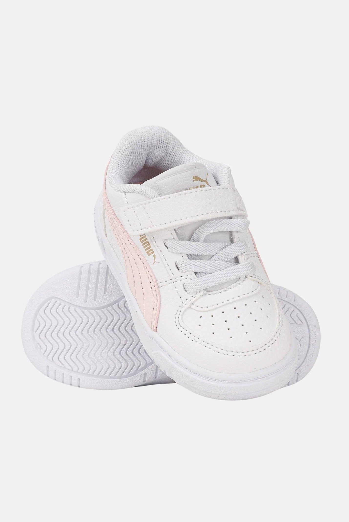 PUMA Sneakers Caven III bianche e rosa da neonato 406247 09 PUMA