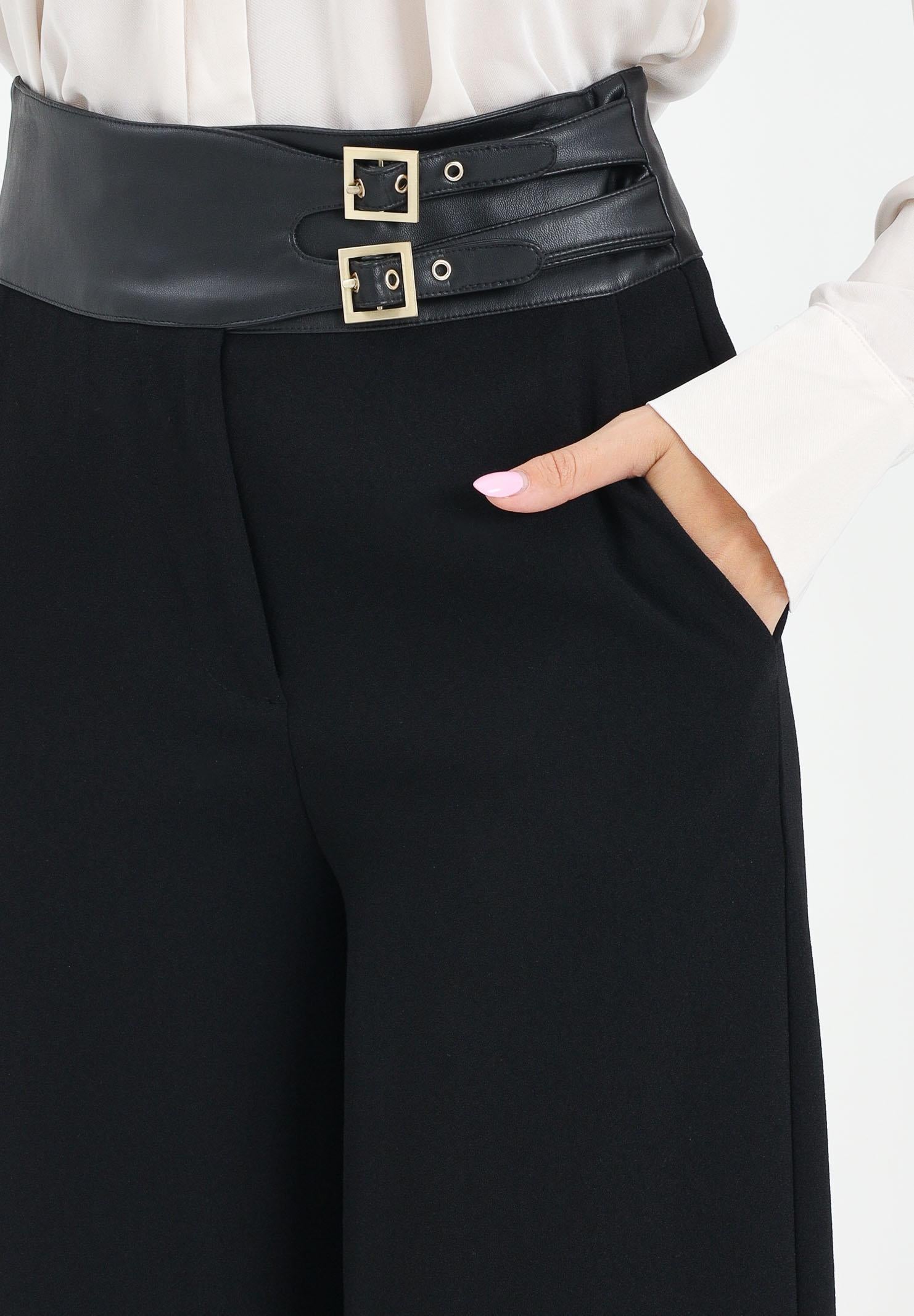 ARMANI EXCHANGE Pantalone elegante nero da donna XW000677AF16149 UC001 ARMANI EXCHANGE