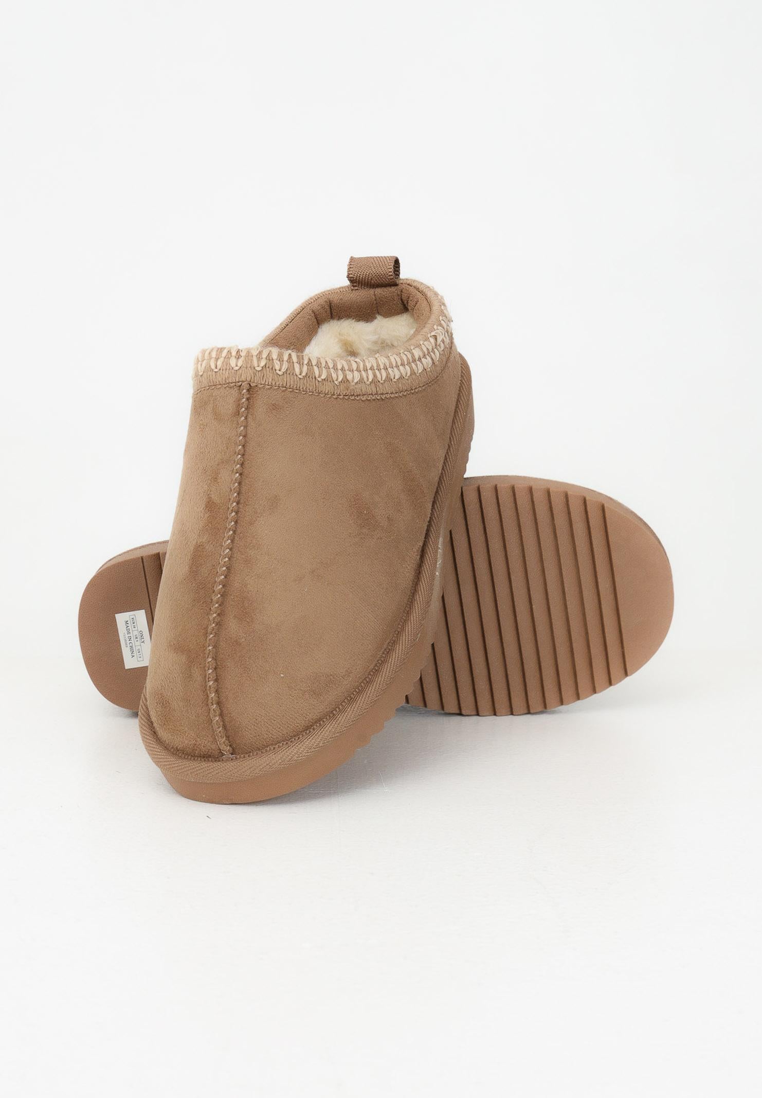 ONLY Mocassini in ecopelle scamosciata cognac da donna 15336069 Cognac ONLY