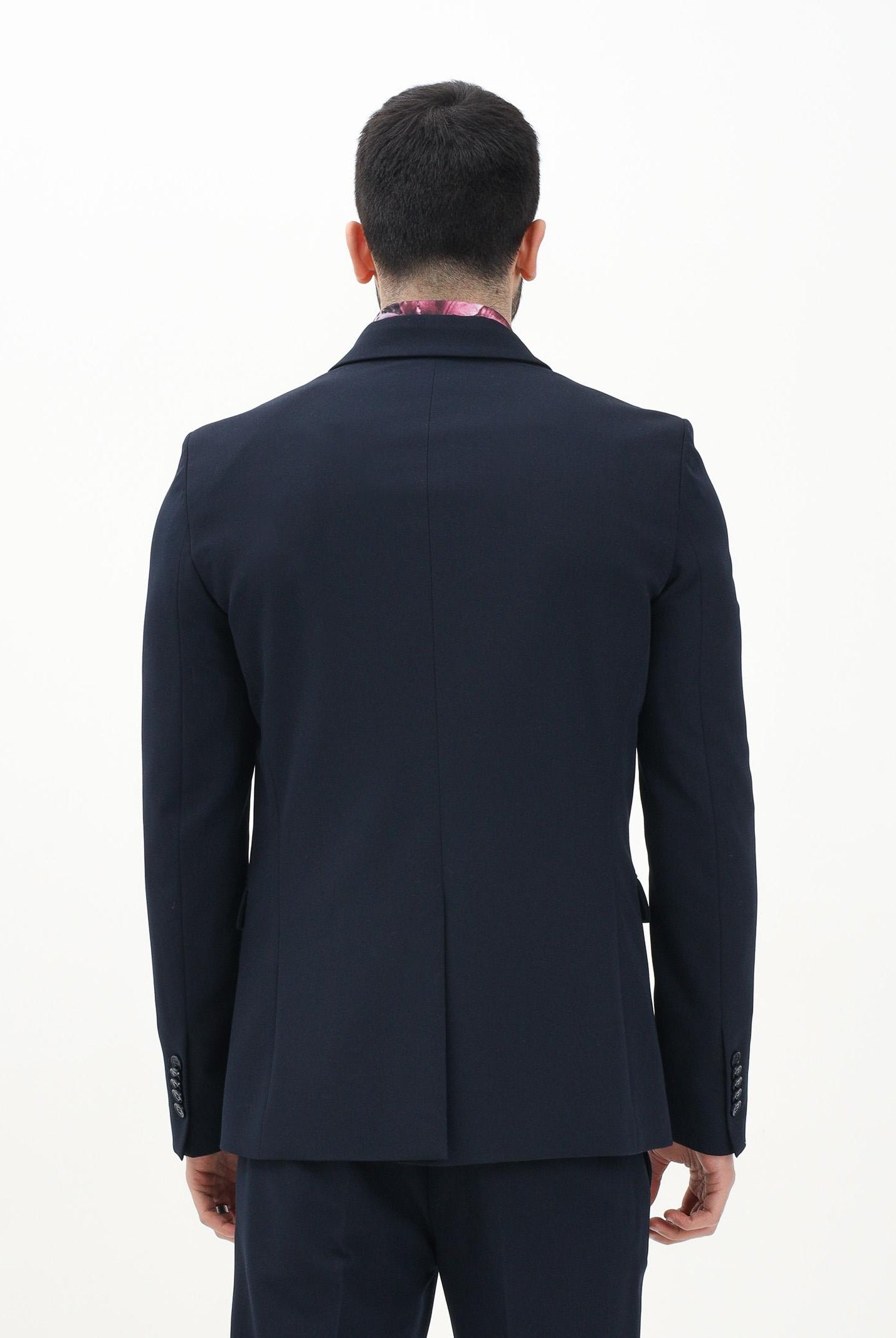 PATRIZIA PEPE Giacca monopetto blu da uomo 5S0757A498 C382 PATRIZIA PEPE