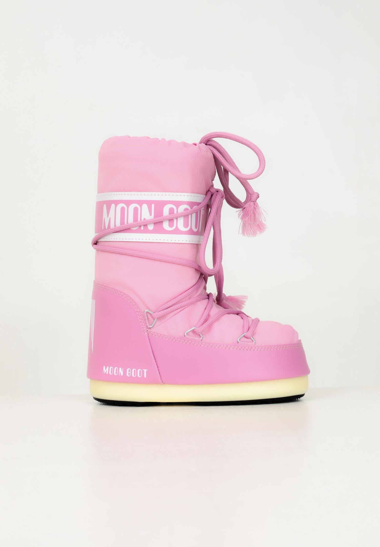 MOON BOOT Stivali da neve ICON rosa per bambino e bambina 80D1400440K J001 MOON BOOT