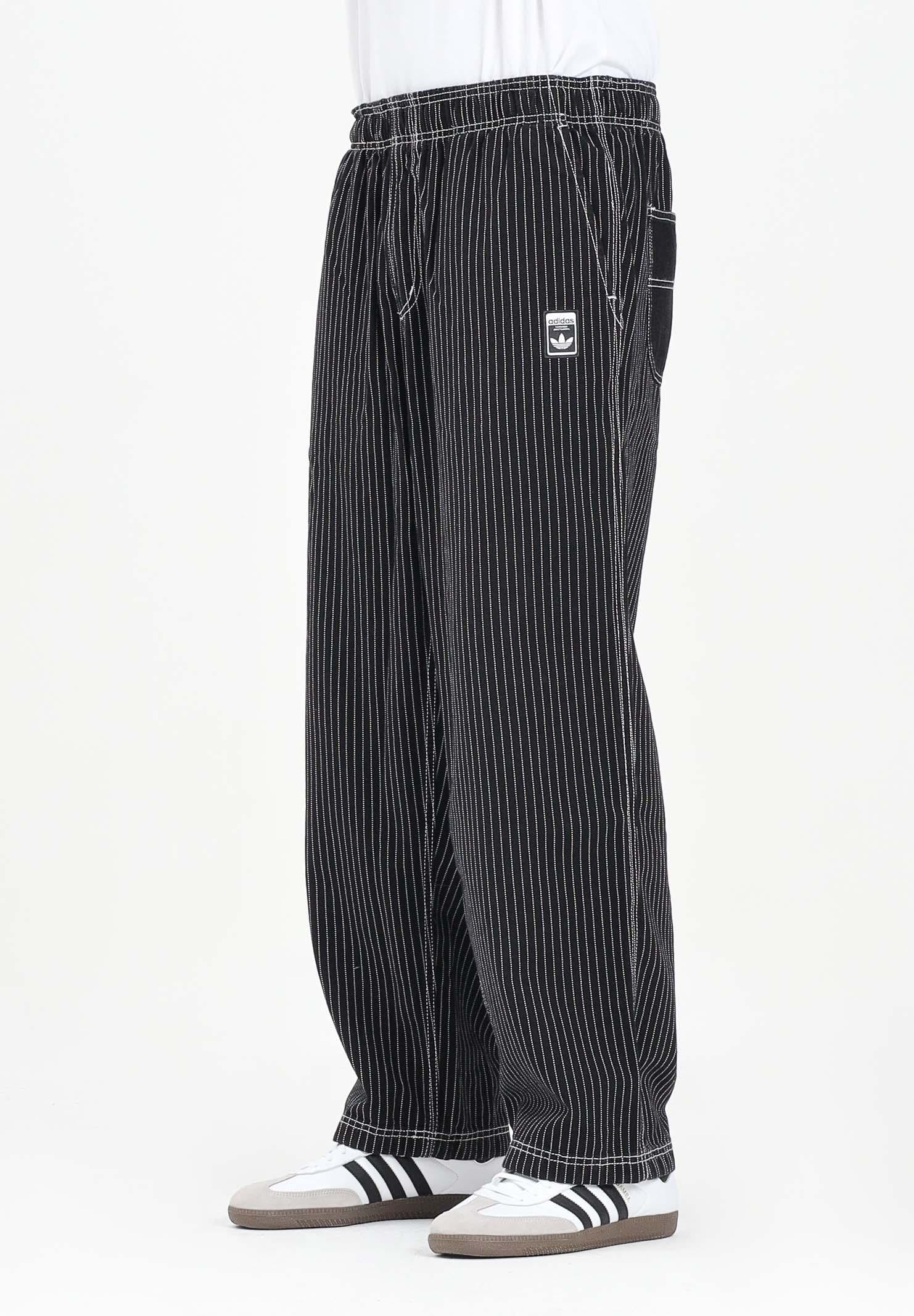ADIDAS ORIGINALS Pantalone Wabash Loose Chino nero da uomo JW0180 ADIDAS ORIGINALS