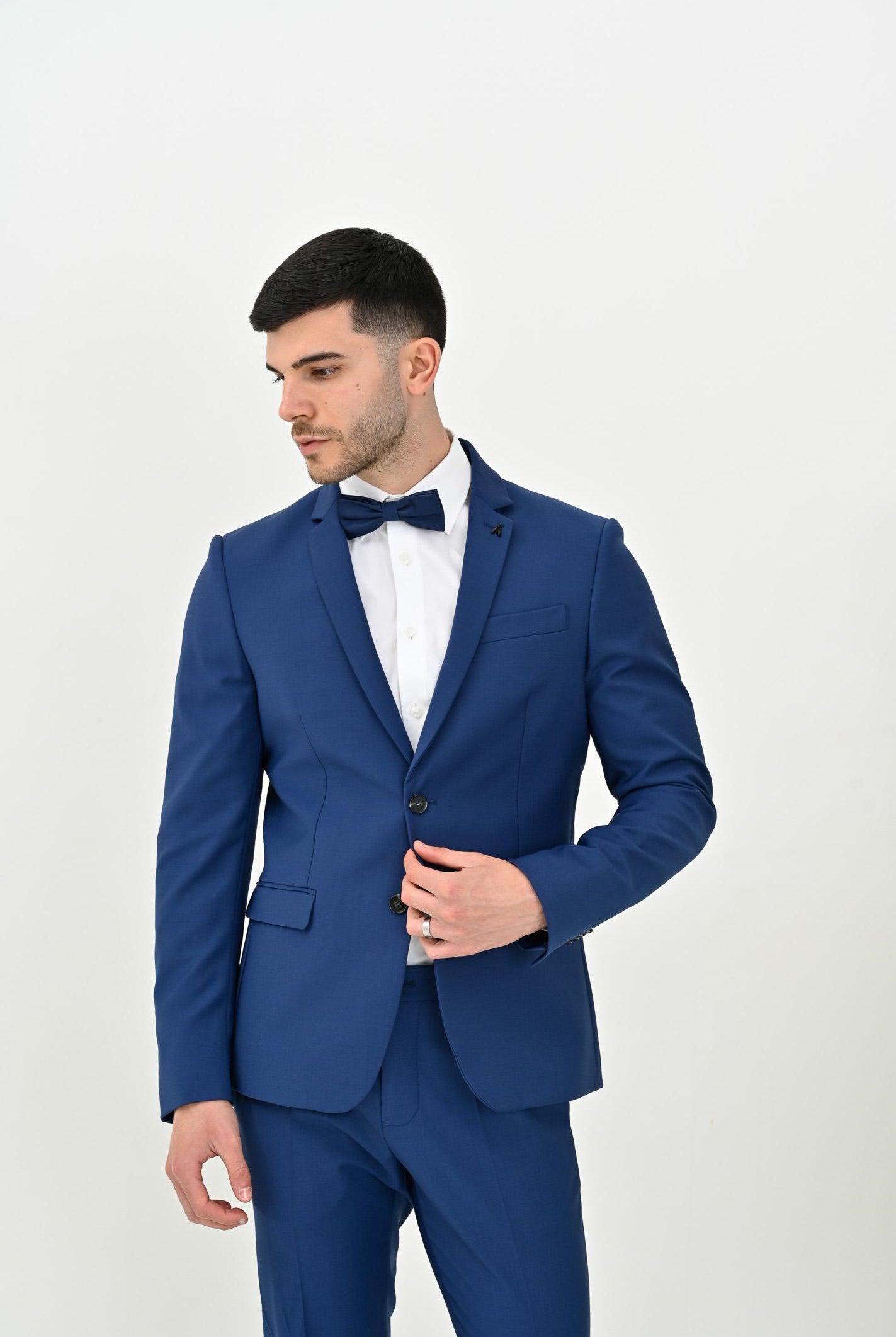 PATRIZIA PEPE Giacca monopetto blu da uomo 5SB652A590 CA57 PATRIZIA PEPE