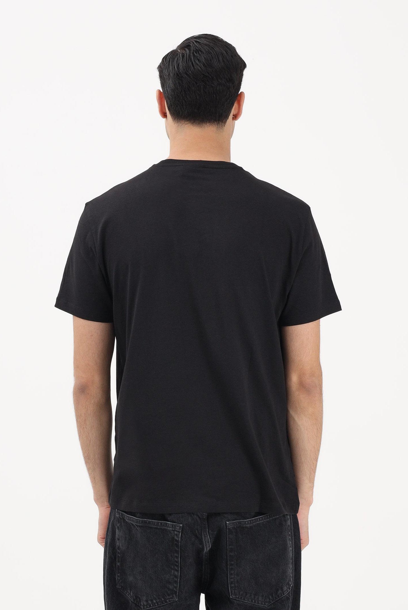 ARMANI EXCHANGE T-shirt a manica corta nera da uomo con logo XM002683AF10356 UC001 ARMANI EXCHANGE