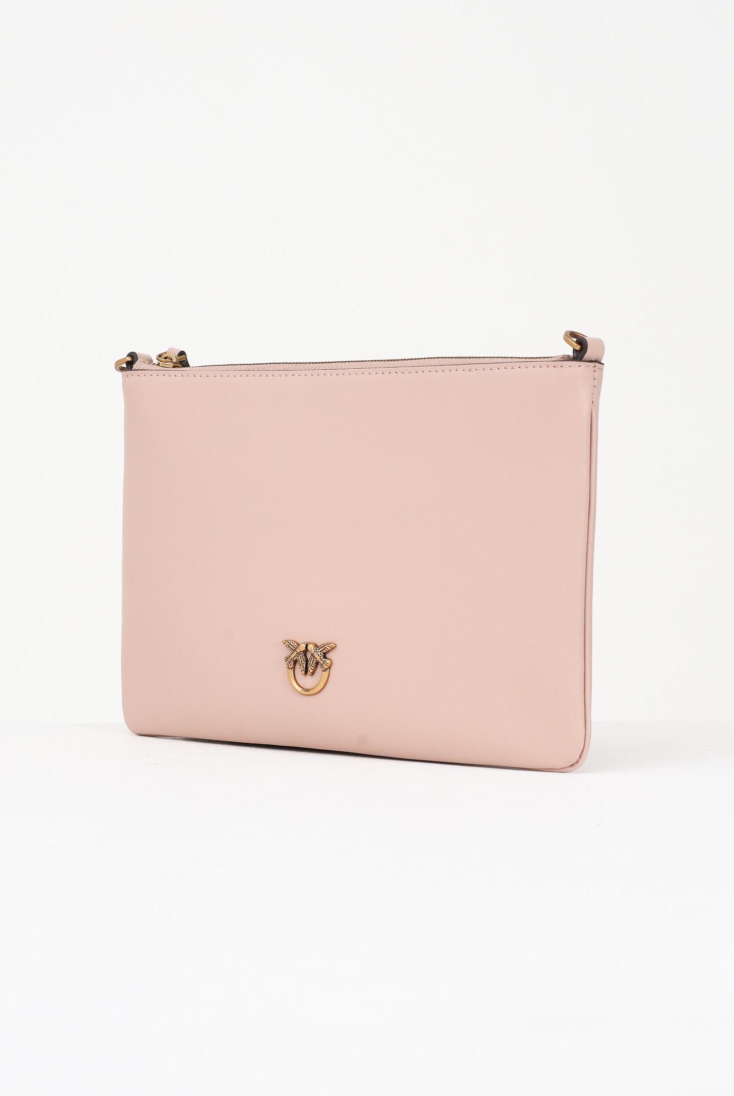 PINKO Pochette Classic Flat Love Bag Simply rosa da donna 100455A0F1 O81Q PINKO