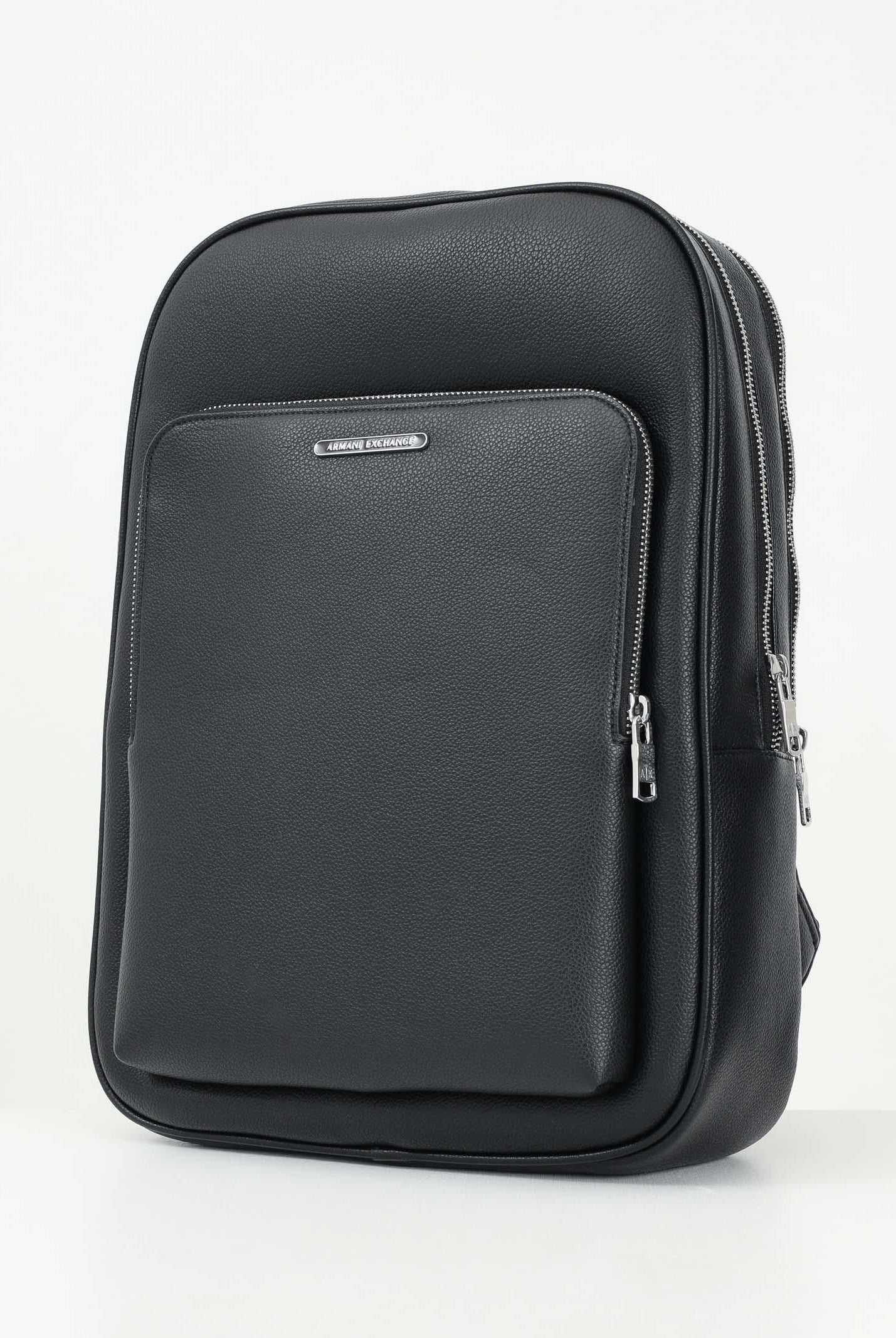 ARMANI EXCHANGE Zaino nero da uomo con logo XM000241AF12134 UC001 ARMANI EXCHANGE