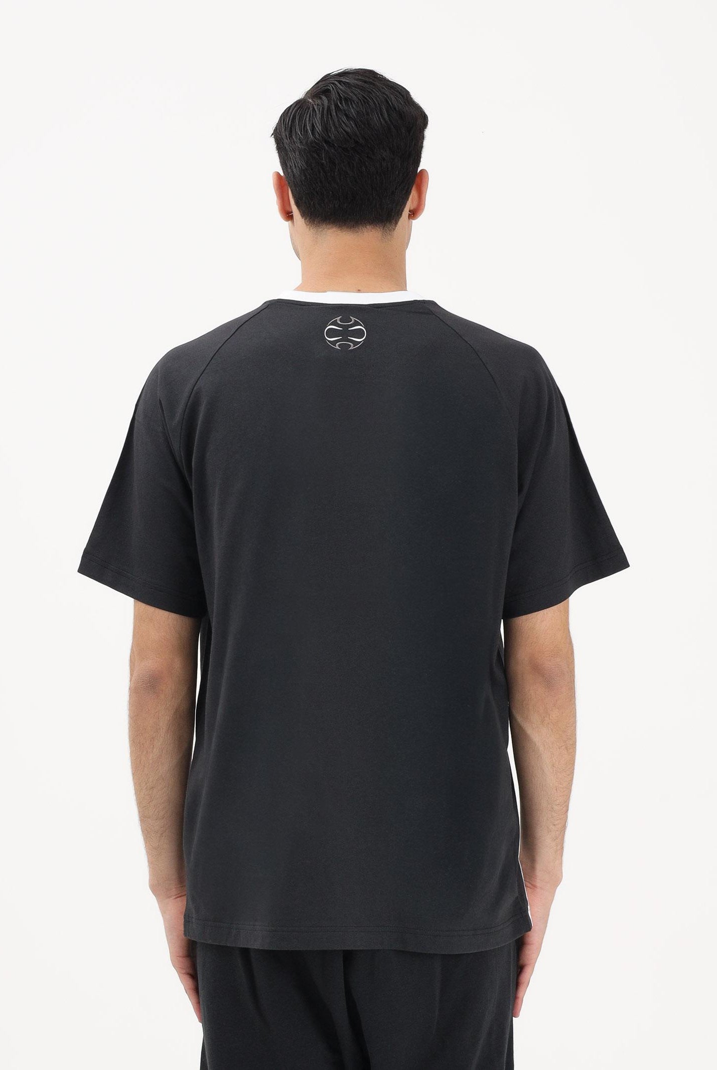 ADIDAS ORIGINALS T-shirt a manica corta Adicolor Teamgeist nera da uomo KE2778 . ADIDAS ORIGINALS