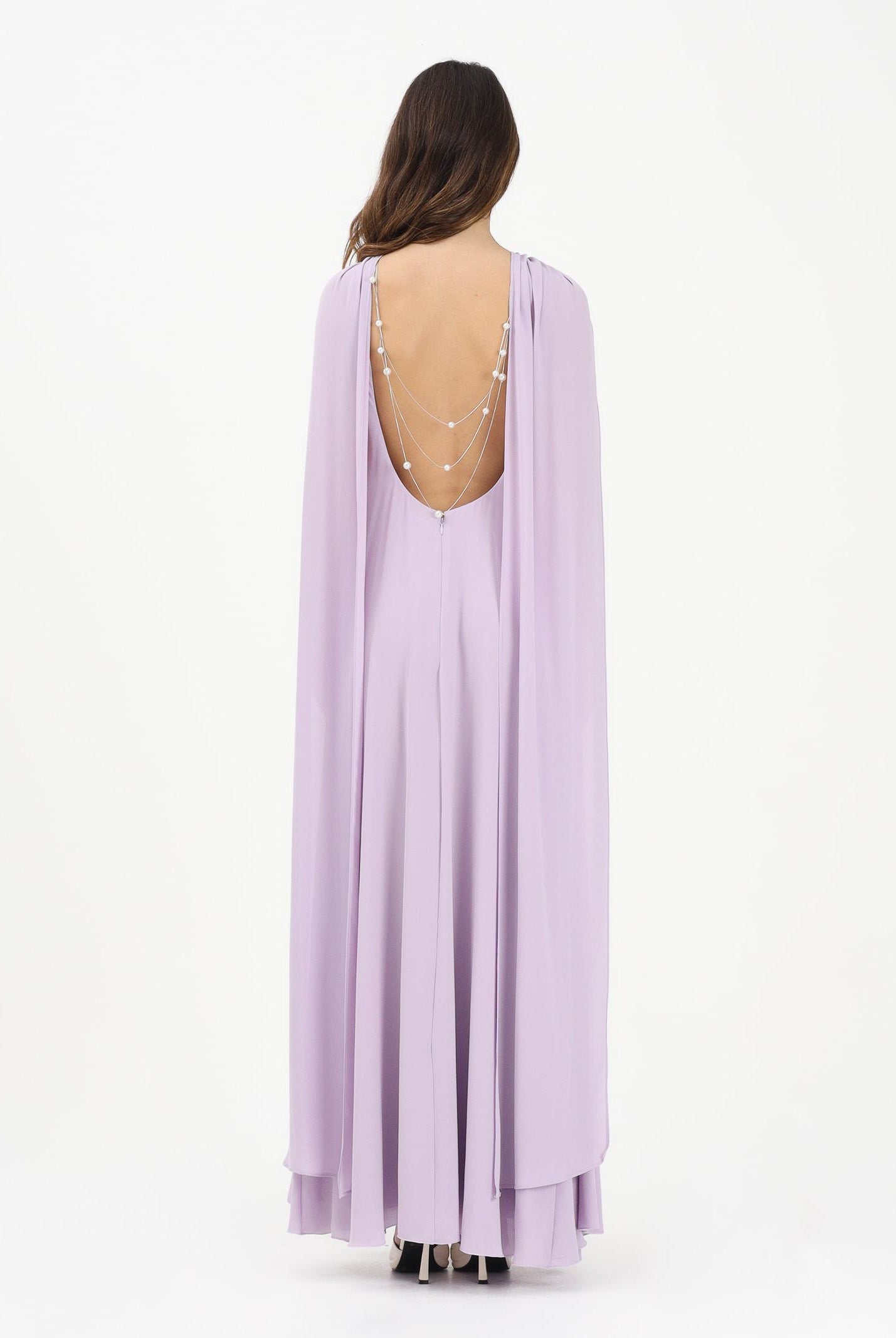 ALMA SANCHEZ Abito lungo Attia color lavanda da donna AS26074G LA ALMA SANCHEZ