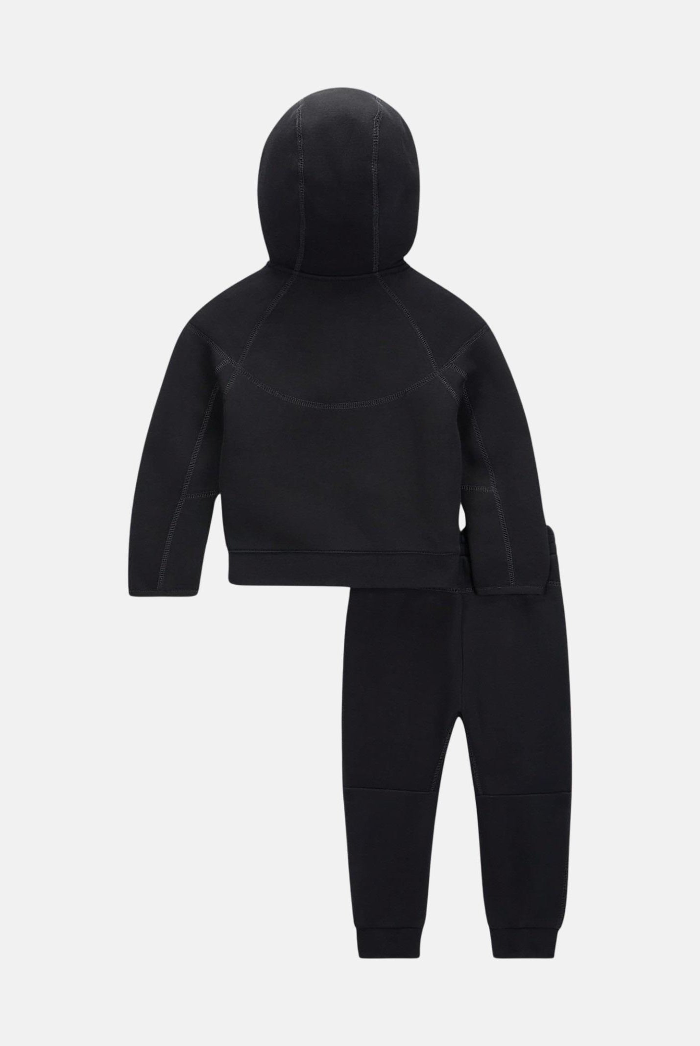 NIKE Tuta Tech Fleece nera da neonato 66L050 023 NIKE