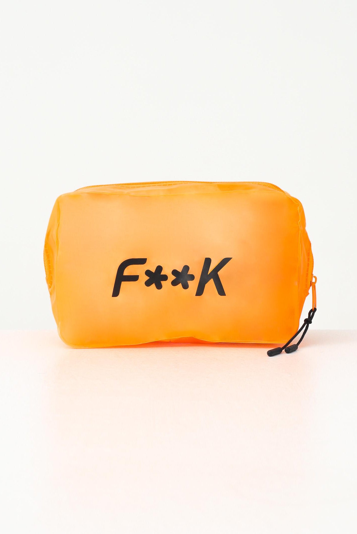 F**K Astuccio arancione da donna con stampa logo FA25-W01AU97FO . F**K