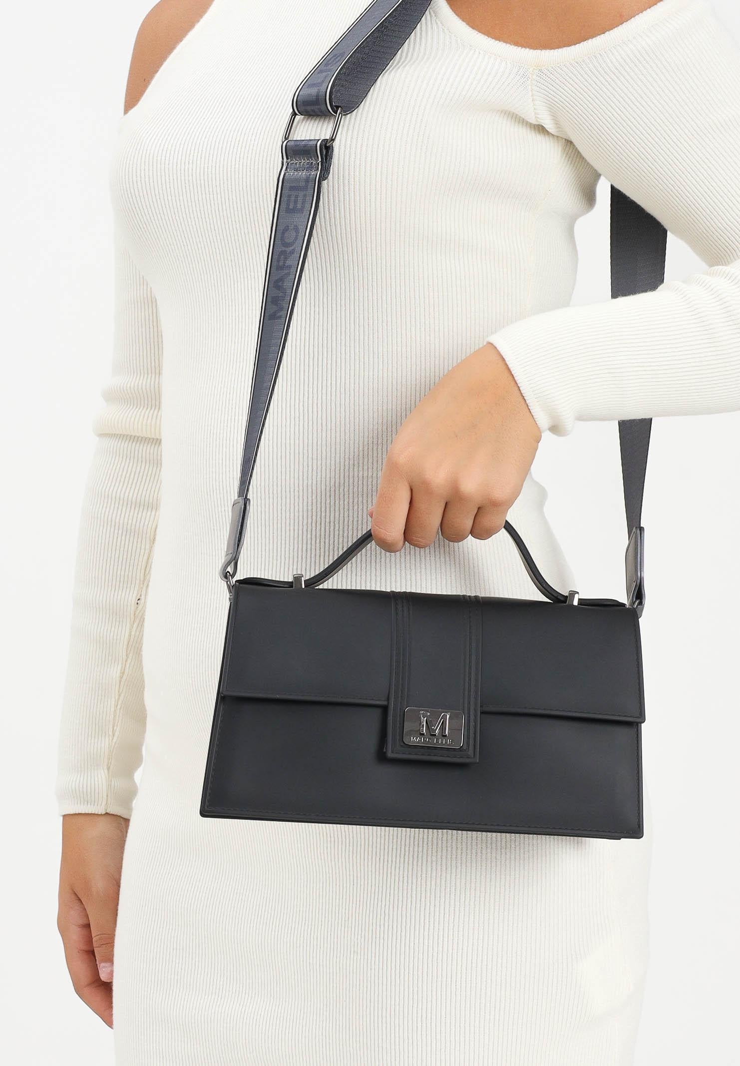 MARC ELLIS Borsa a tracolla Flat Arrow M nera da donna FLAT-ARROW-M BLCD MARC ELLIS