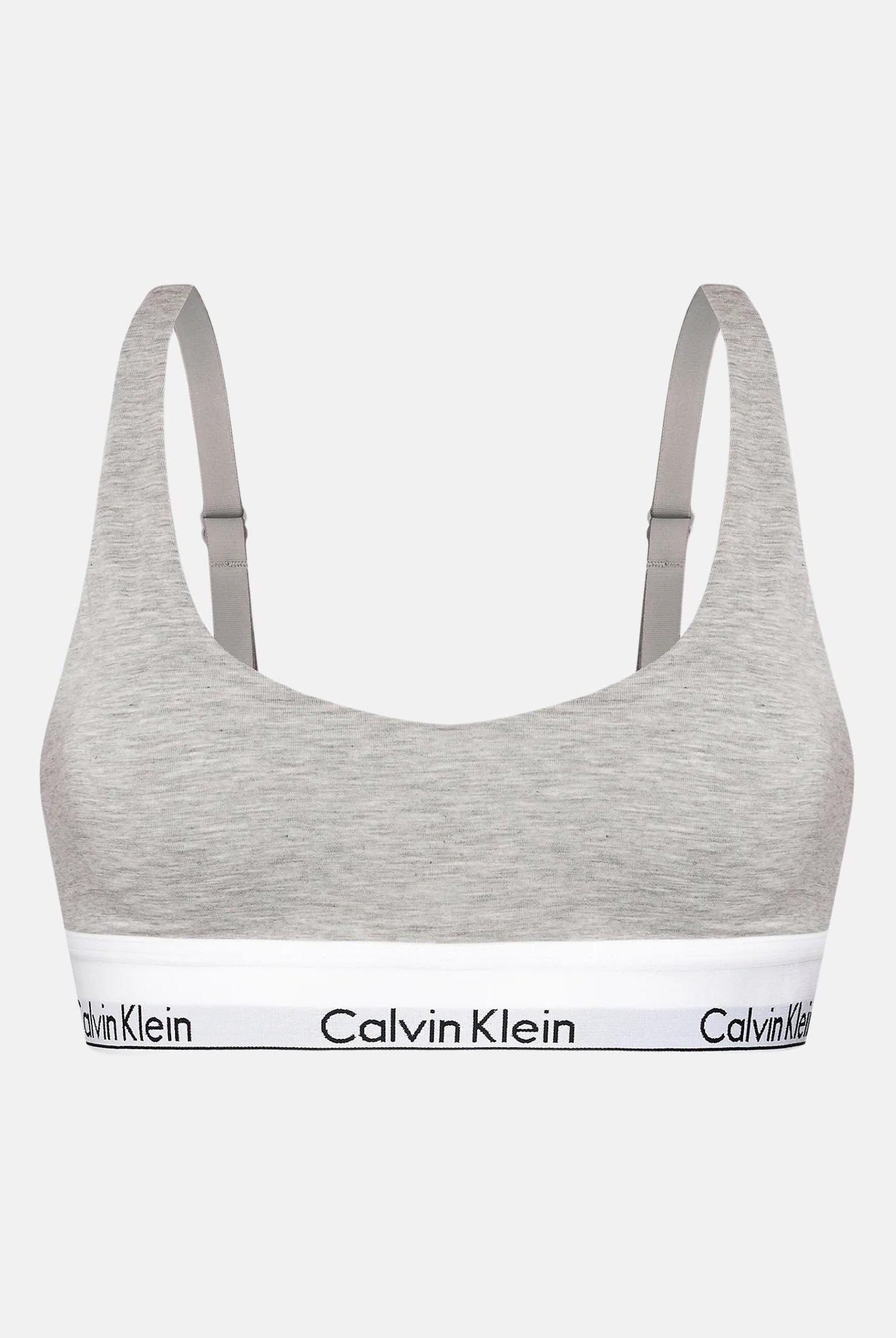 CALVIN KLEIN Bralette da donna grigia Modern Cotton 000QF7586E P7A CALVIN KLEIN