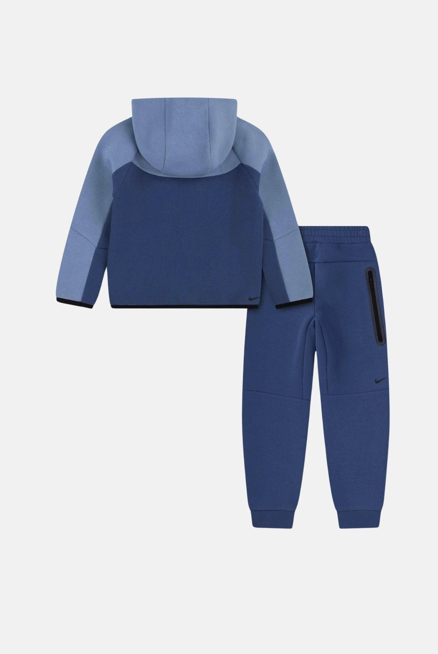 NIKE Tuta Tech Fleece blu per bambino e bambina 86M880 U1T NIKE