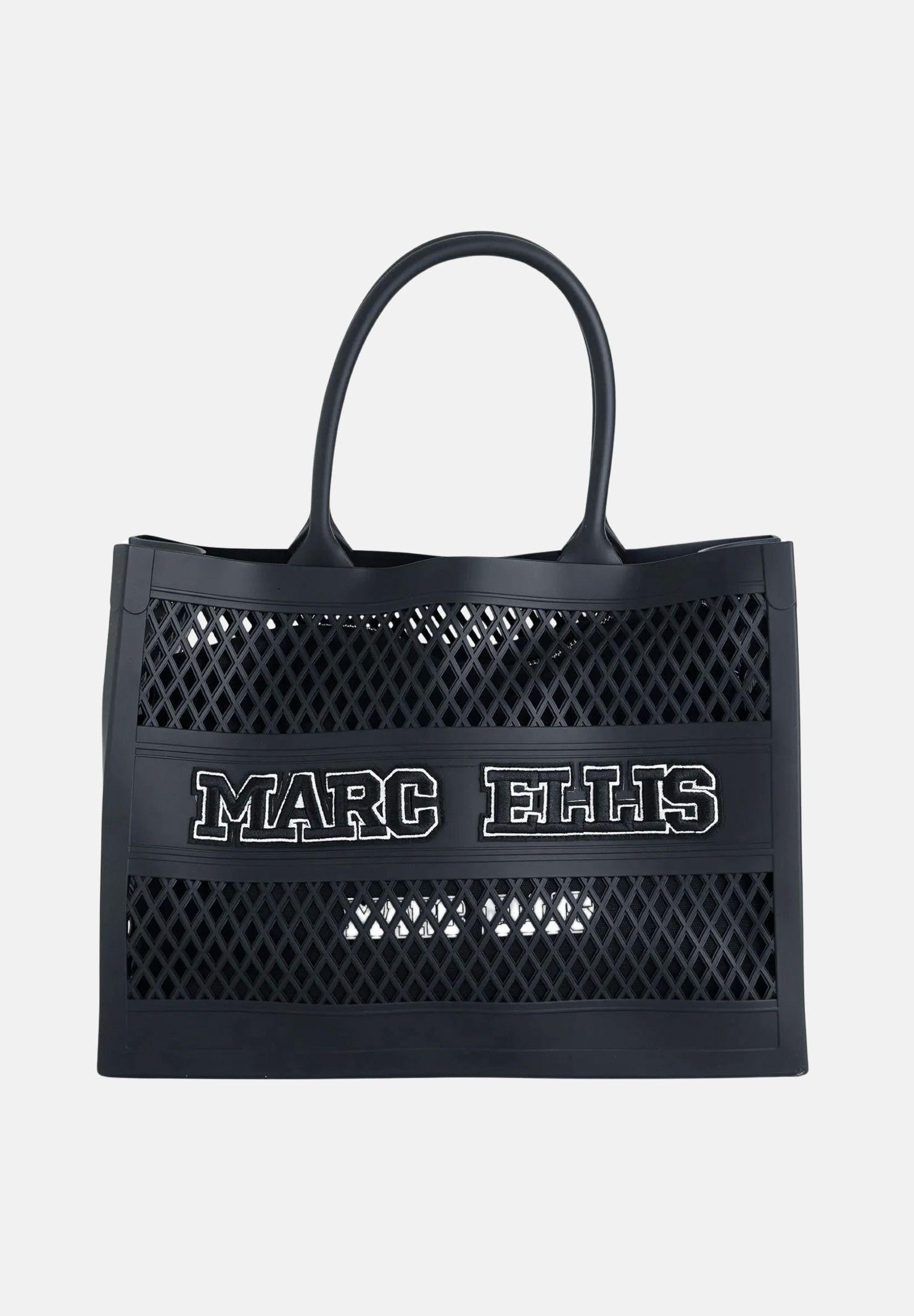 MARC ELLIS Shopper FLAT-SPONGE-M nera da donna FLAT-SPONGE-M BLLIGO MARC ELLIS