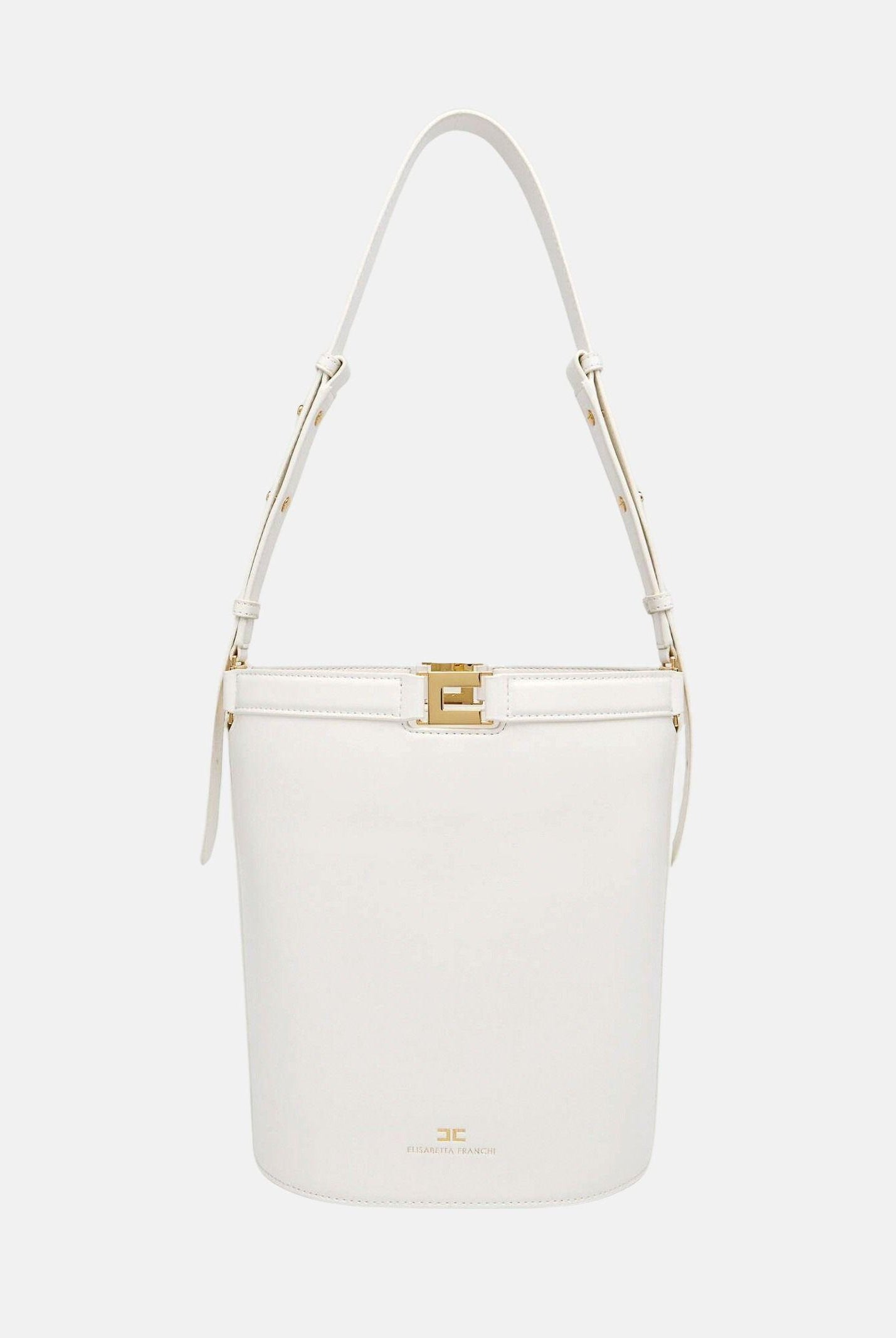 ELISABETTA FRANCHI Borsa a secchiello burro da donna BS16A61E2 193 ELISABETTA FRANCHI