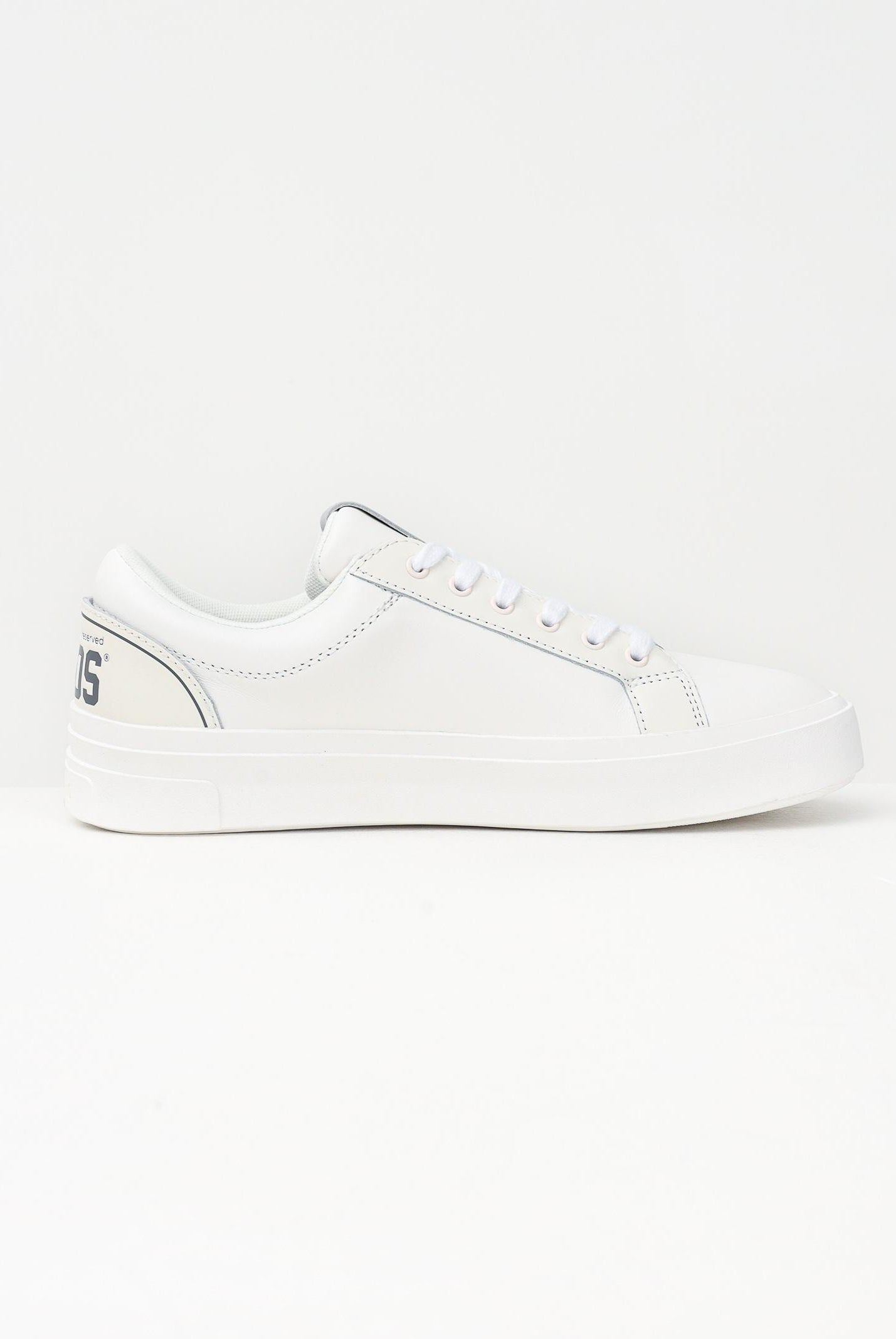 GCDS Sneakers bianche da uomo con stampa logo B1EU4202AB3 10 GCDS