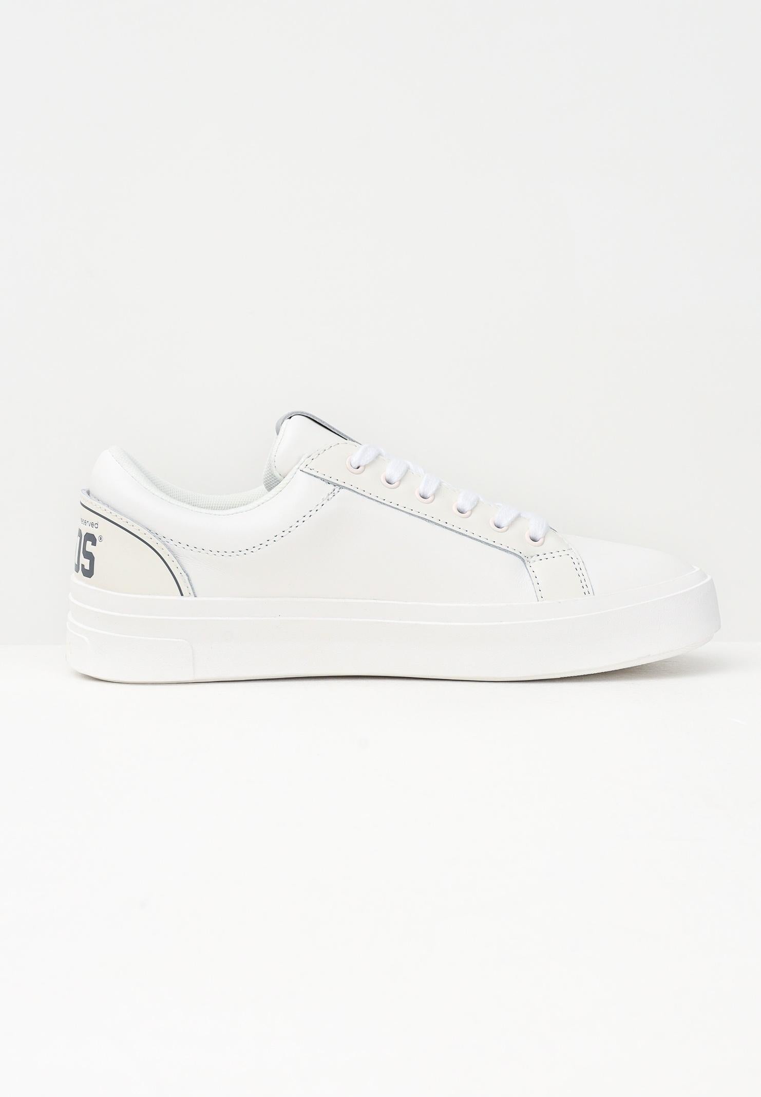 GCDS Sneakers bianche da uomo con stampa logo B1EU4202AB3 10 GCDS