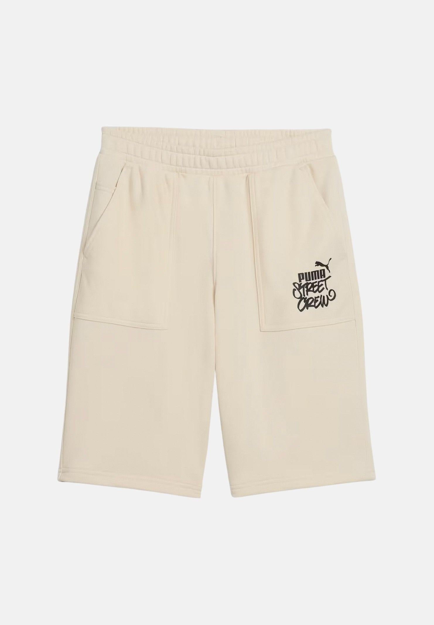 PUMA Shorts sportivo MID 90s panna per bambino e bambina 691748 87 PUMA