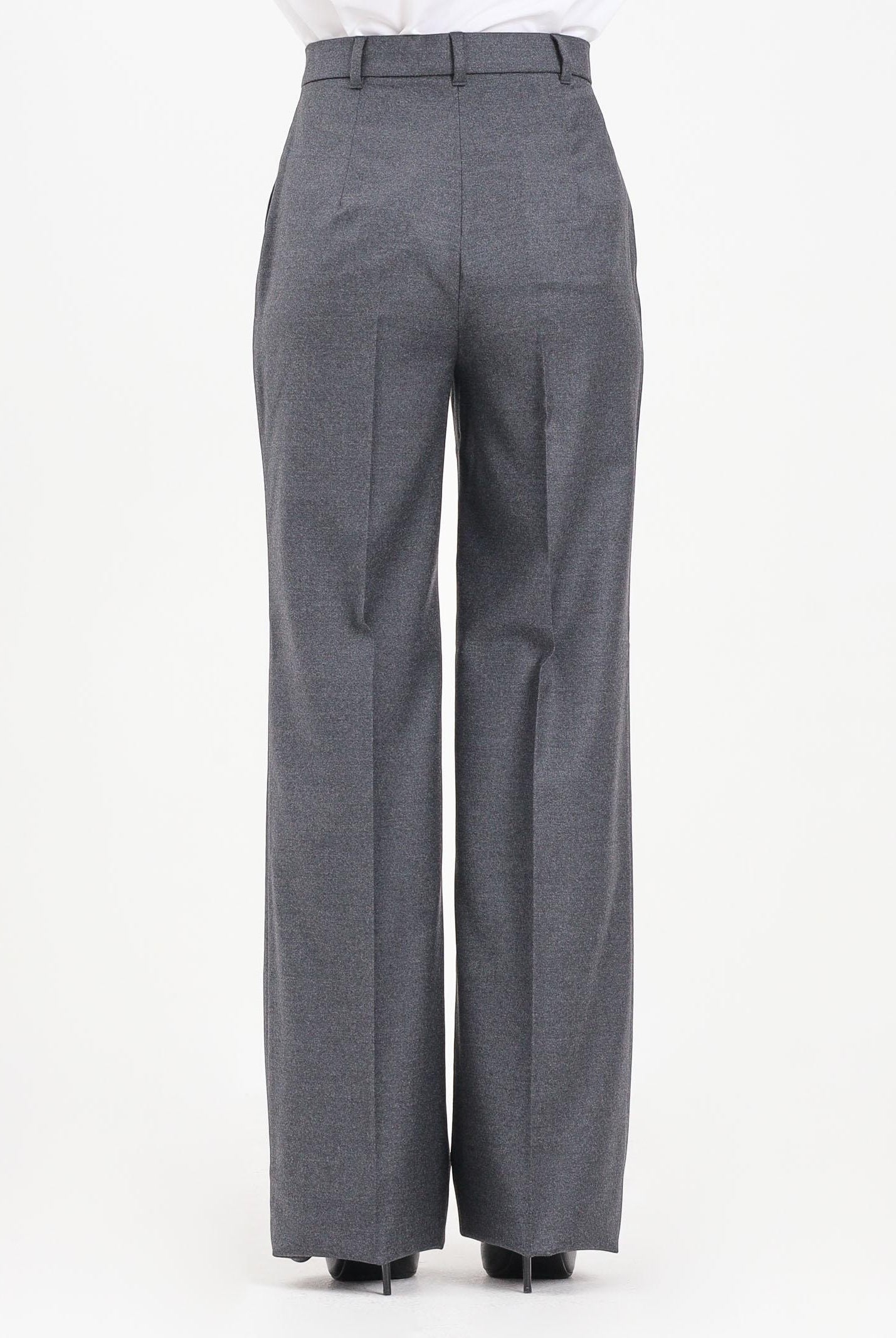MAX MARA Pantalone elegante LAMBRO grigio da donna 2526136022600 003 MAX MARA