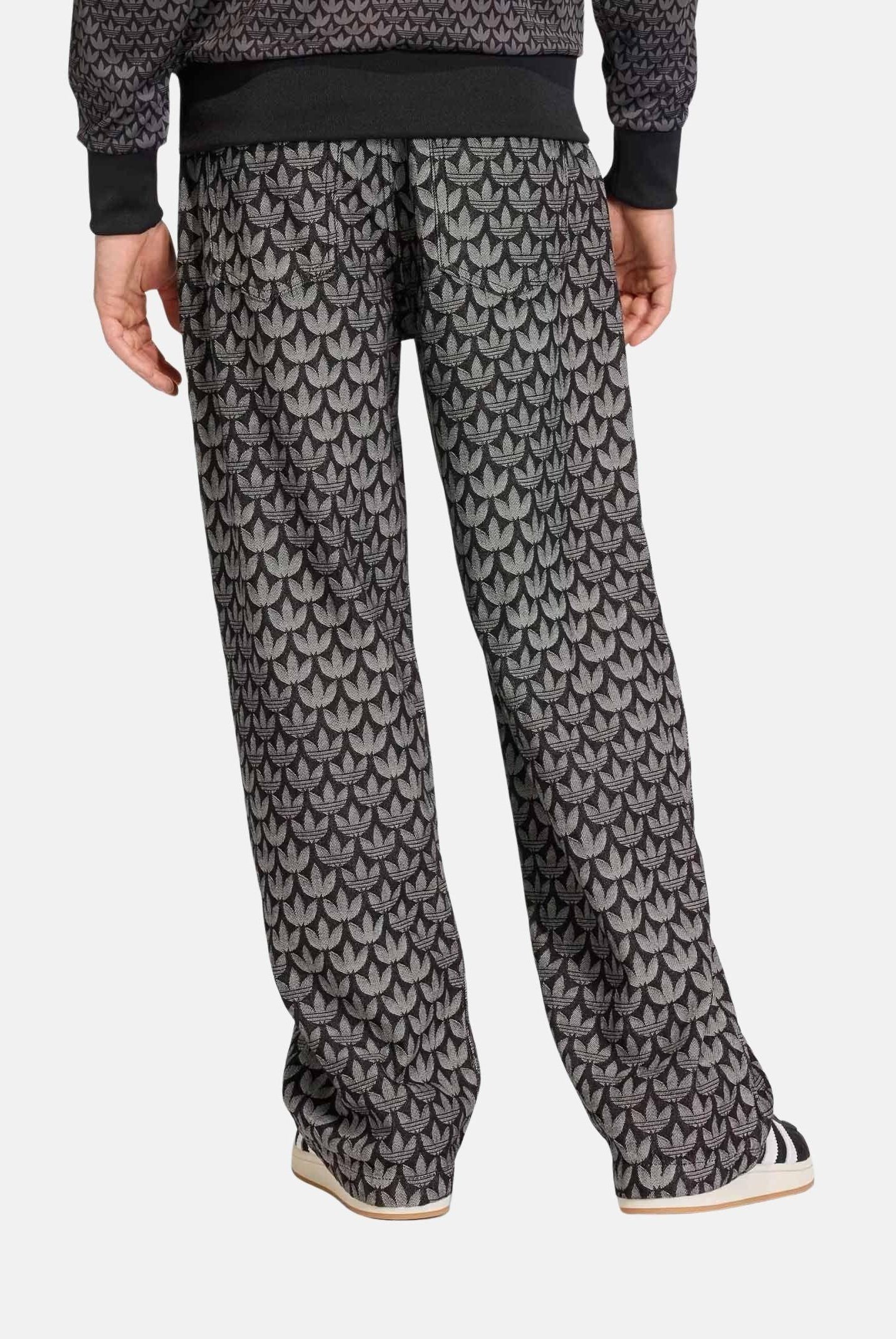 ADIDAS ORGINALS Jeans DENIM LOOSE MONOGRAM in denim nero da uomo KC6380 . ADIDAS ORIGINALS