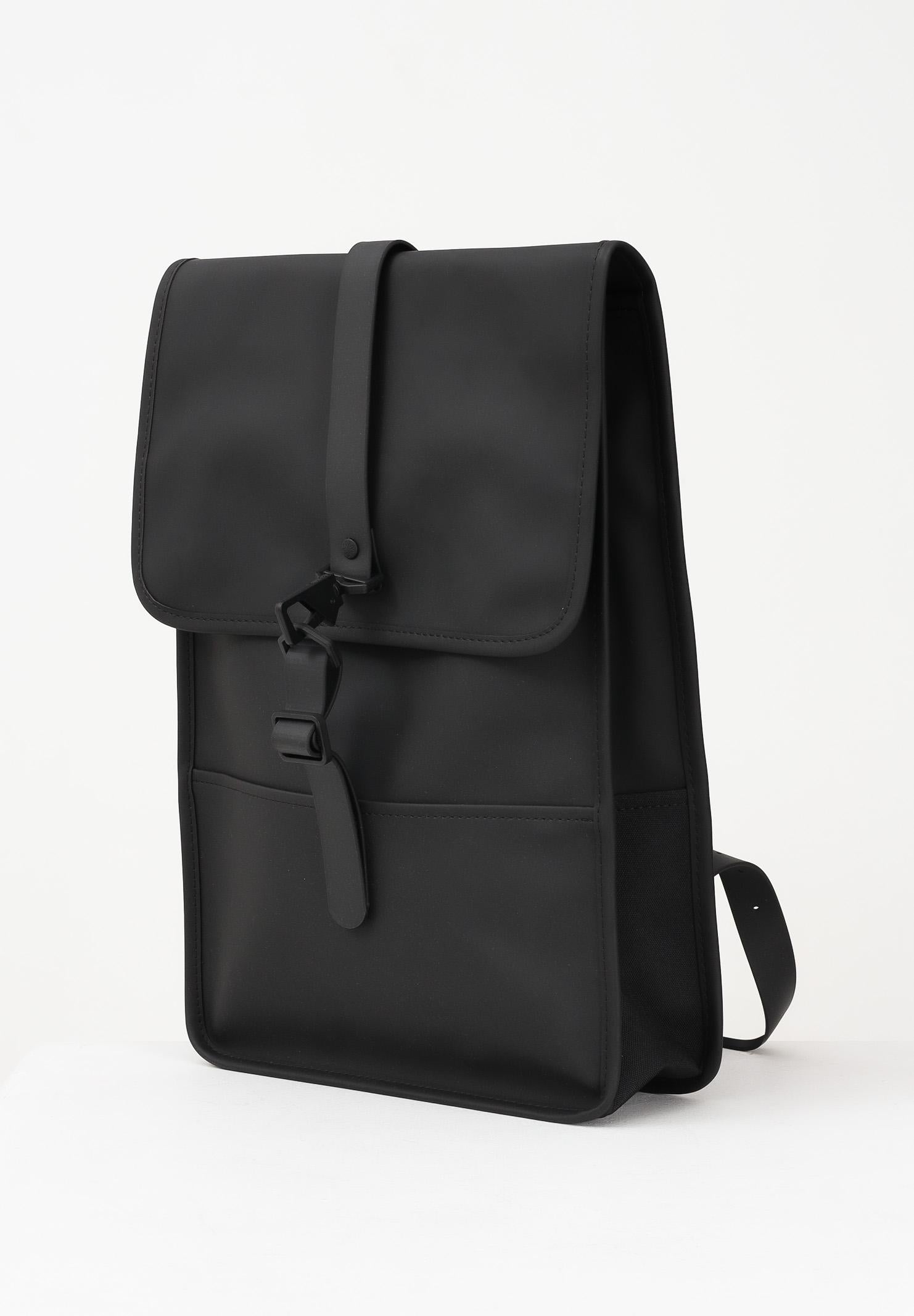 RAINS Zaino Puffed Backpack Mini nero per uomo e donna RA13020 BLA RAINS