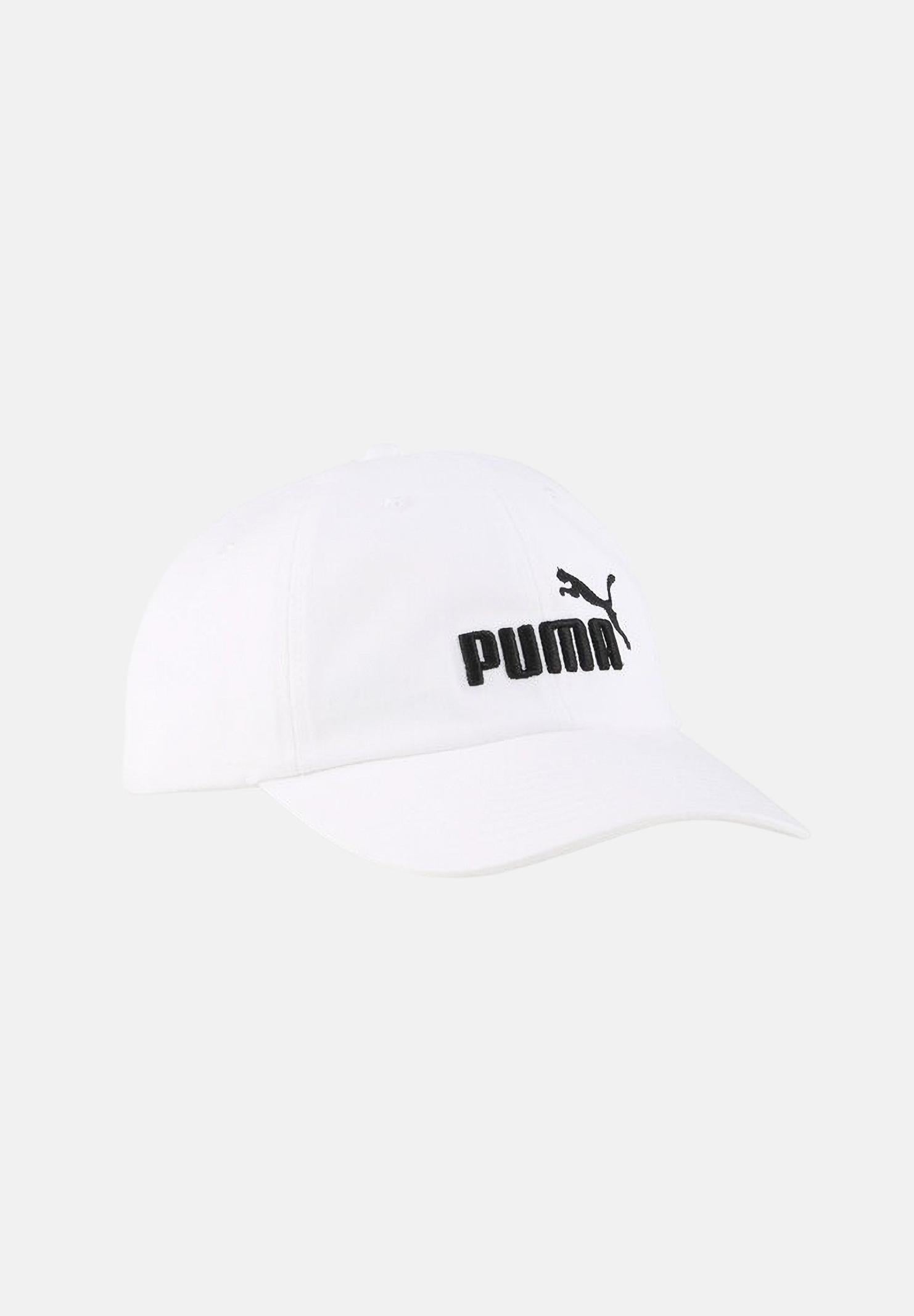 PUMA Cappello con visiera bianco per uomo e donna con logo ESS N. 1 025999 02 PUMA