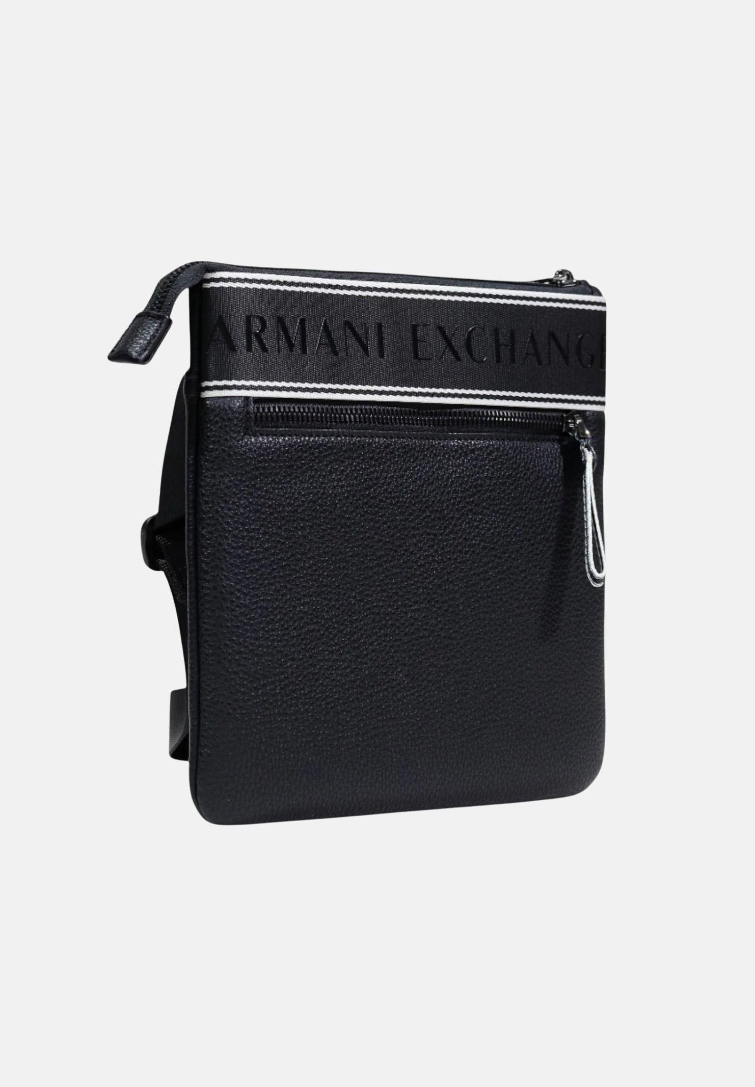ARMANI EXCHANGE Borsello nero da uomo con logo XM002610AF22662 UC001 ARMANI EXCHANGE