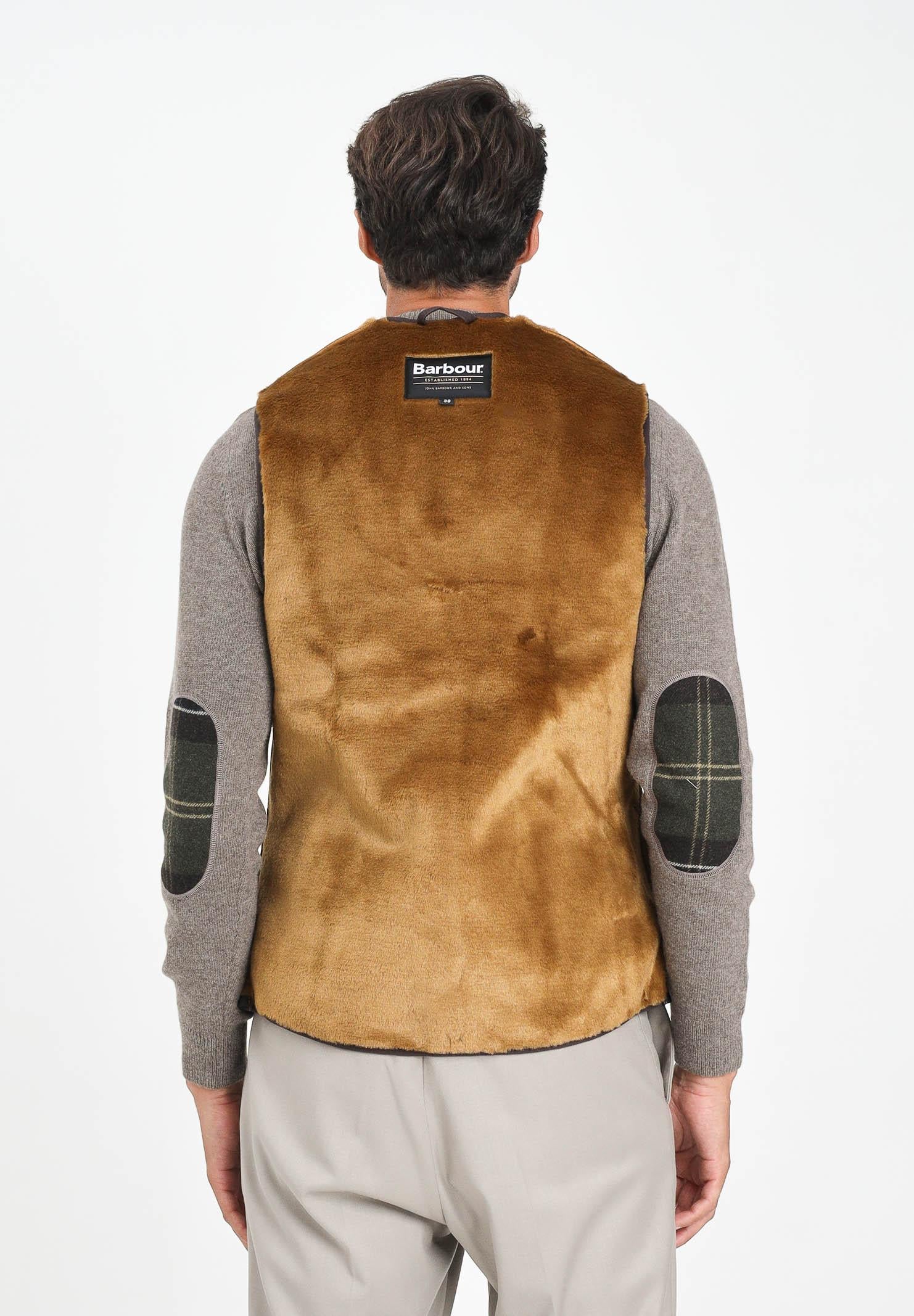 BARBOUR Smanicato marrone da uomo progettato per essere inserito all'interno delle giacche Bedale 252MMLI0004 BR31 BARBOUR