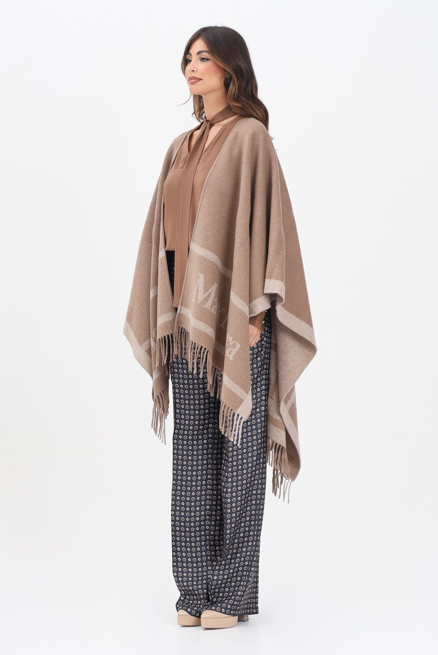 MAX MARA Mantella Hildestd color cammello da donna 2526546021600 002 MAX MARA